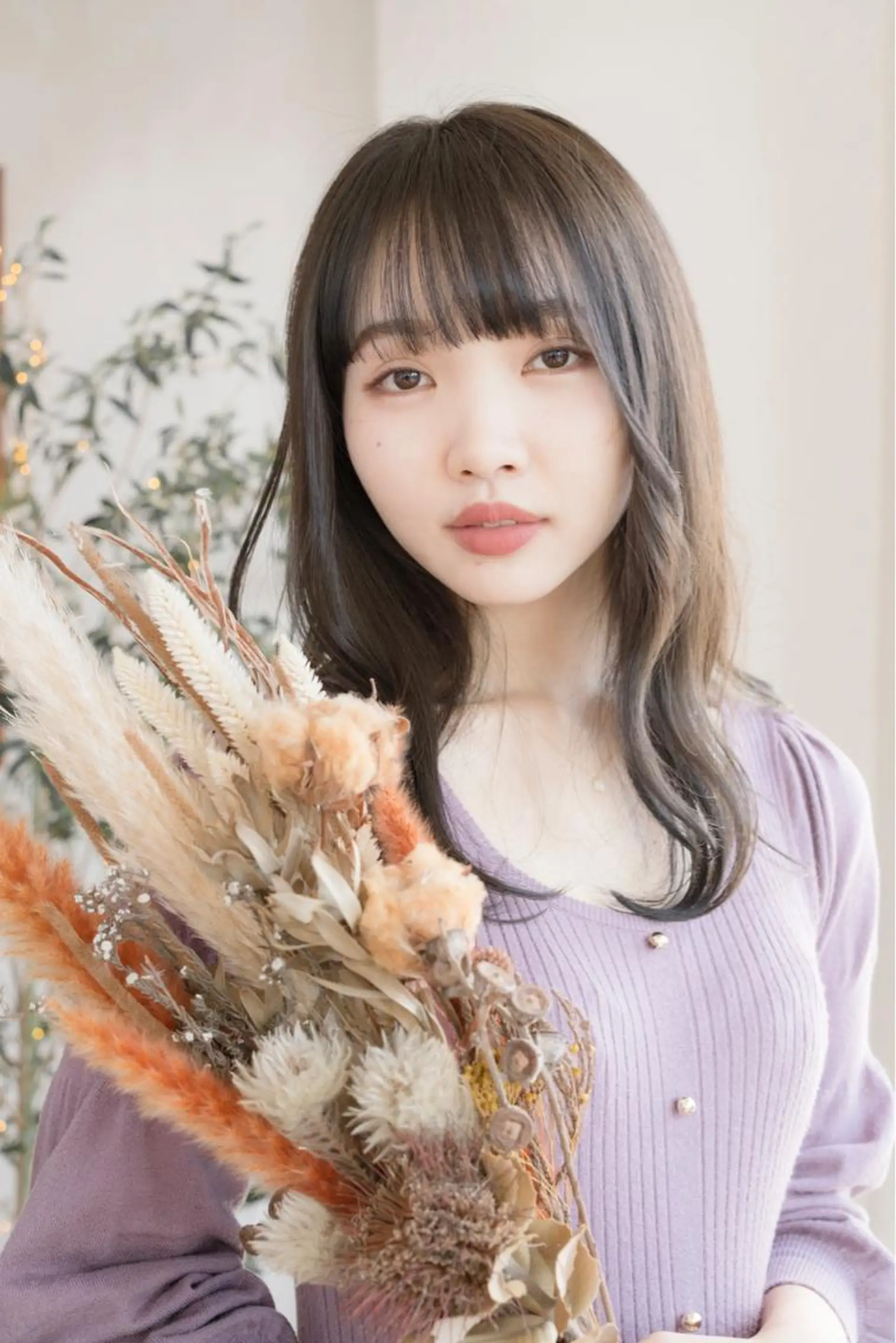 ロング アッシュ ボブ ハイライト カット ヘアカラー トリートメント 🌱工藤たいかい Lost  Cityのヘアスタイル