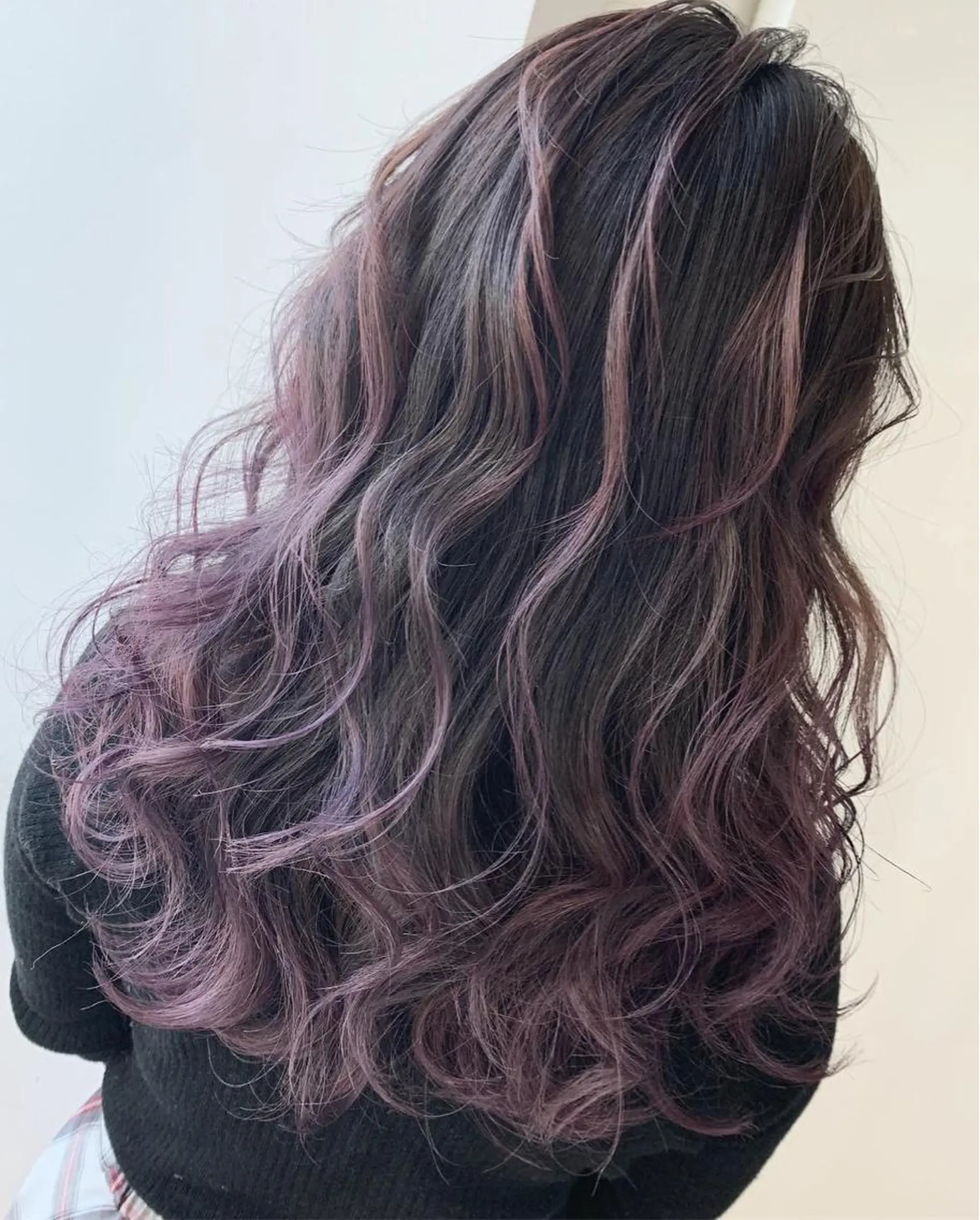 ロング カラー パーマ ヘアアレンジ 【公式】amble luxe池袋東口🩷のヘアスタイル