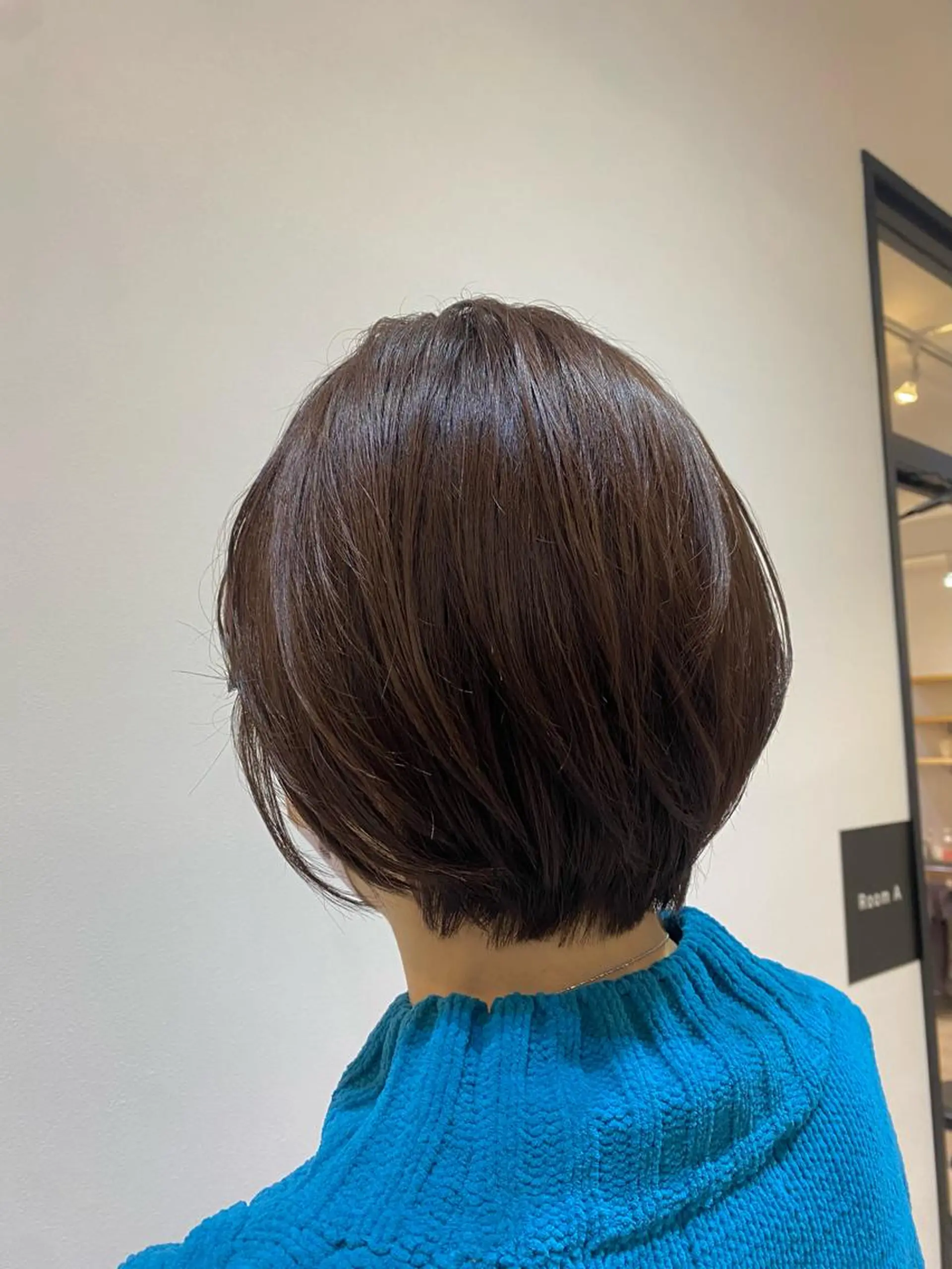 ショート カラー ショートボブ バレイヤージュ ブリーチ ブラウンカラー ケアブリーチ カット ヘアカラー トリートメント ♡オシャ髪♡AI ✂️newi町田のヘアスタイル