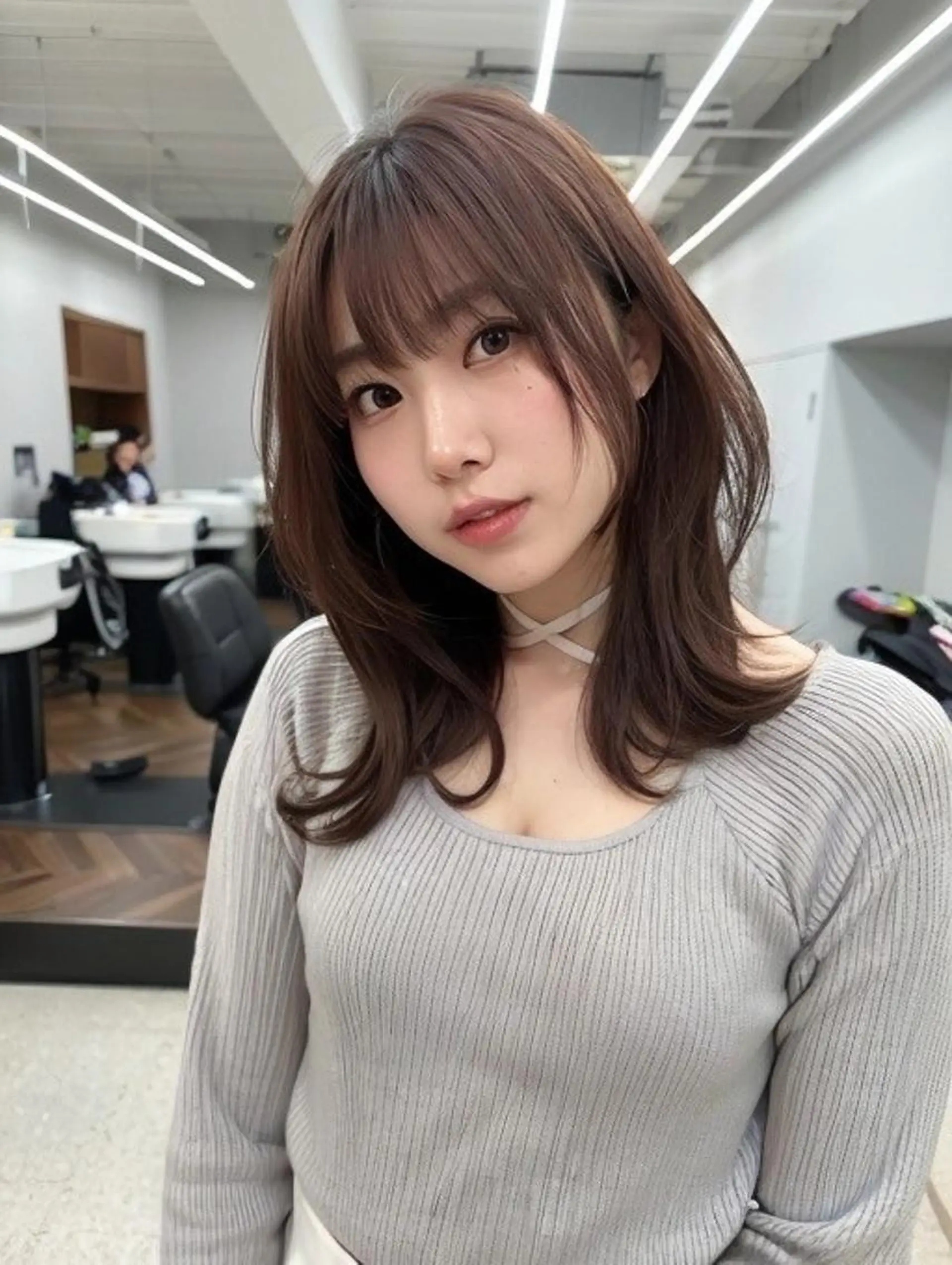 ロング ヘアアレンジ カラー 透明感爆モテカラー Hitoshiのヘアスタイル