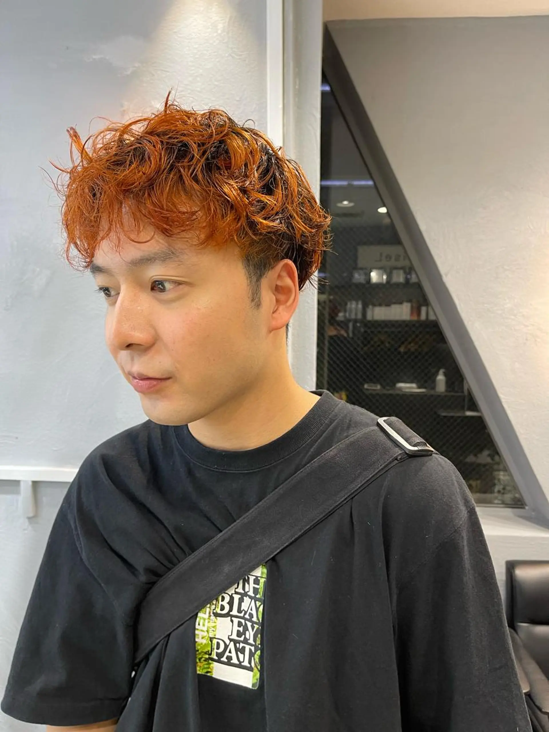 ショート カラー メンズ TATSUブリーチ/ ミルクティーベージュのヘアスタイル