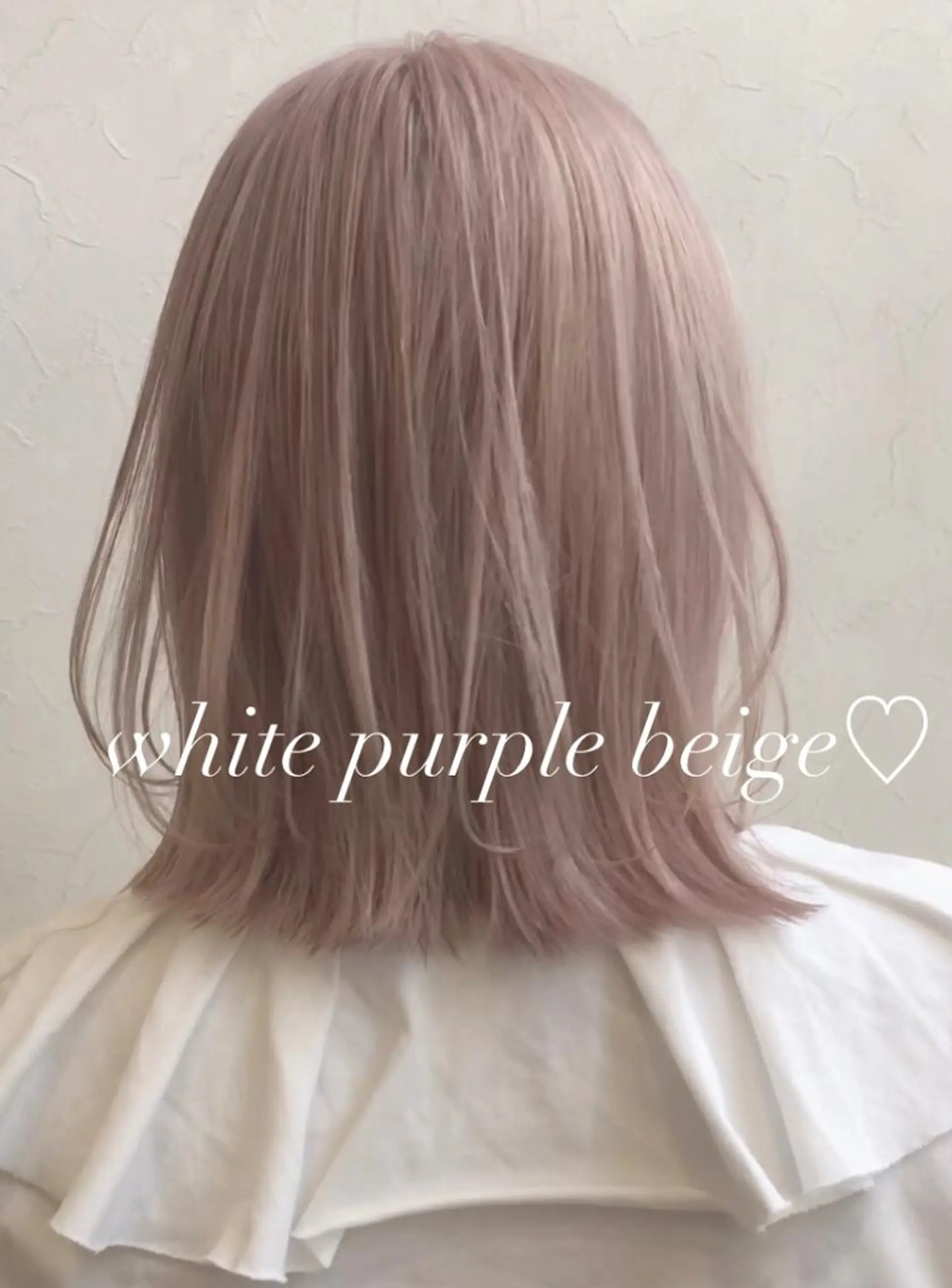 ミディアム カラー nakahara madokaのヘアスタイル