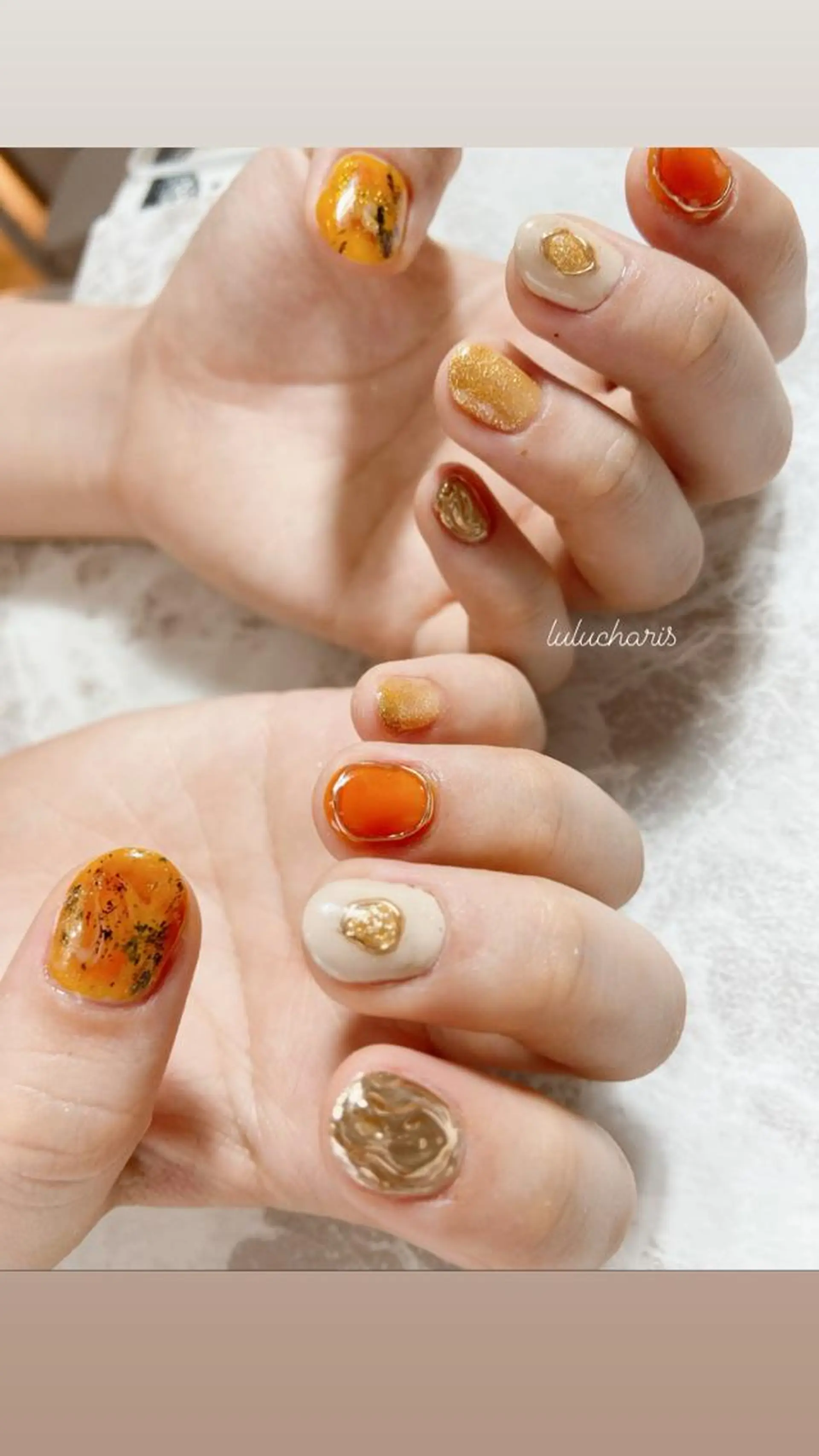 ネイル 持ち込み Lulu charisu所属・lulucharis nailのネイルデザイン
