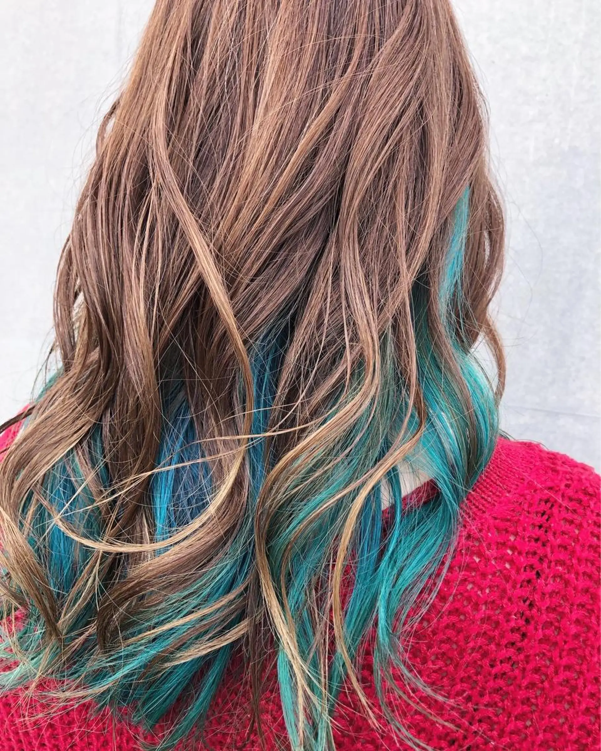 セミロング カット ヘアカラー edge.所属・くまがい みゆ【edge.】のヘアスタイル