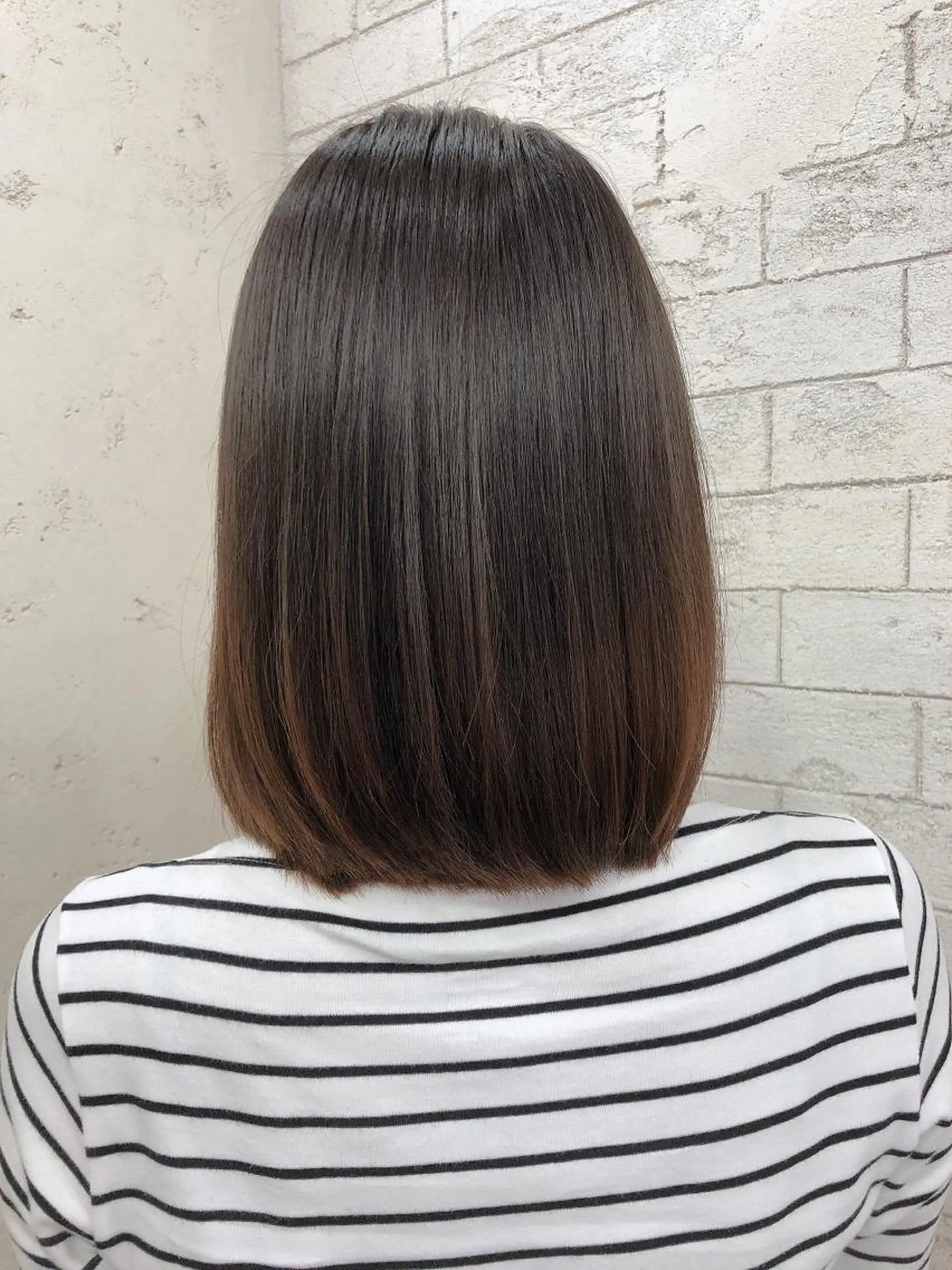 ミディアム ️❤️透明感カラー Yūka❤️のヘアスタイル