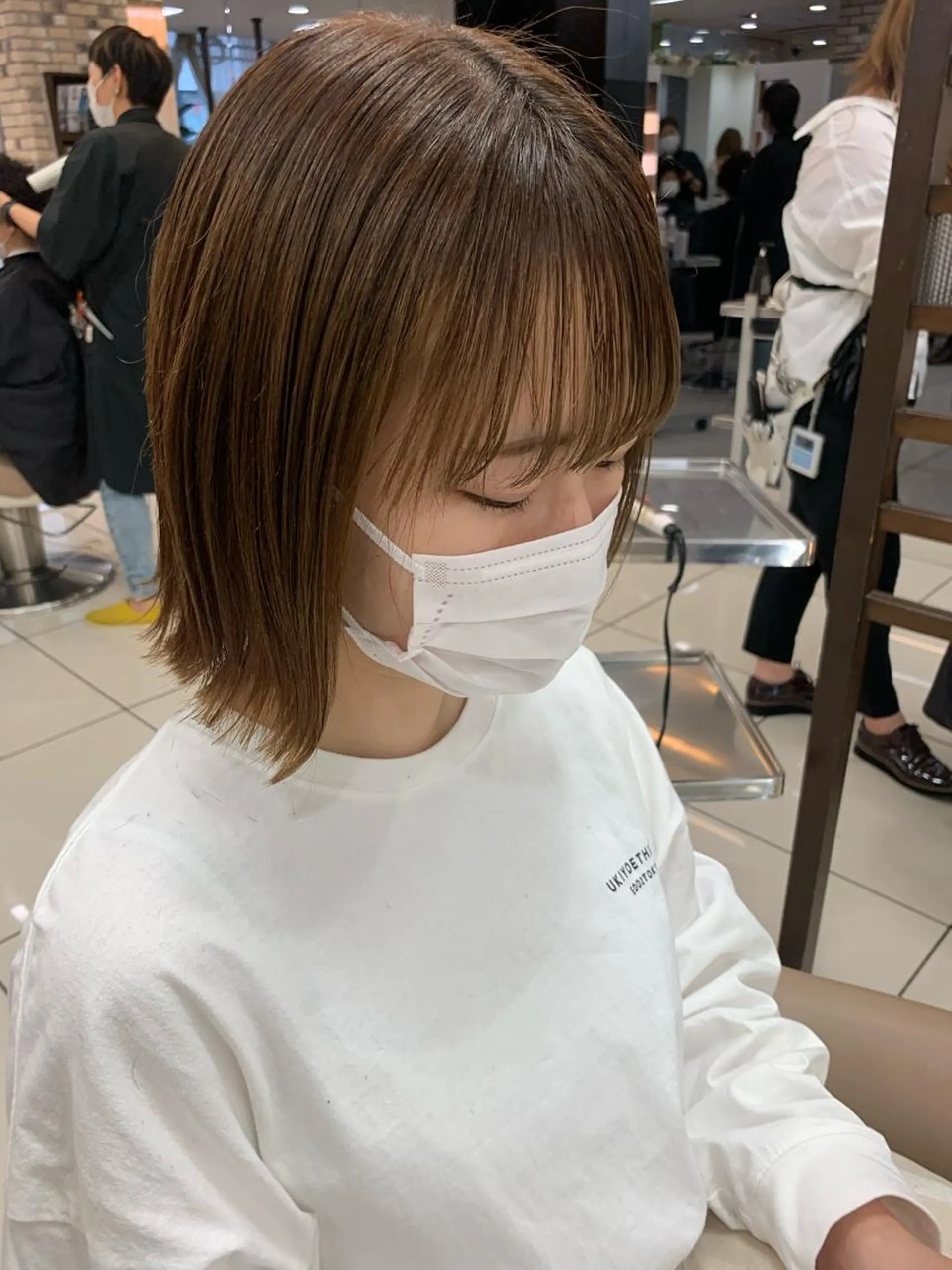 ミディアム カラー ママ美容師まつげ 🤍まき🤍のマツエク・マツパデザイン