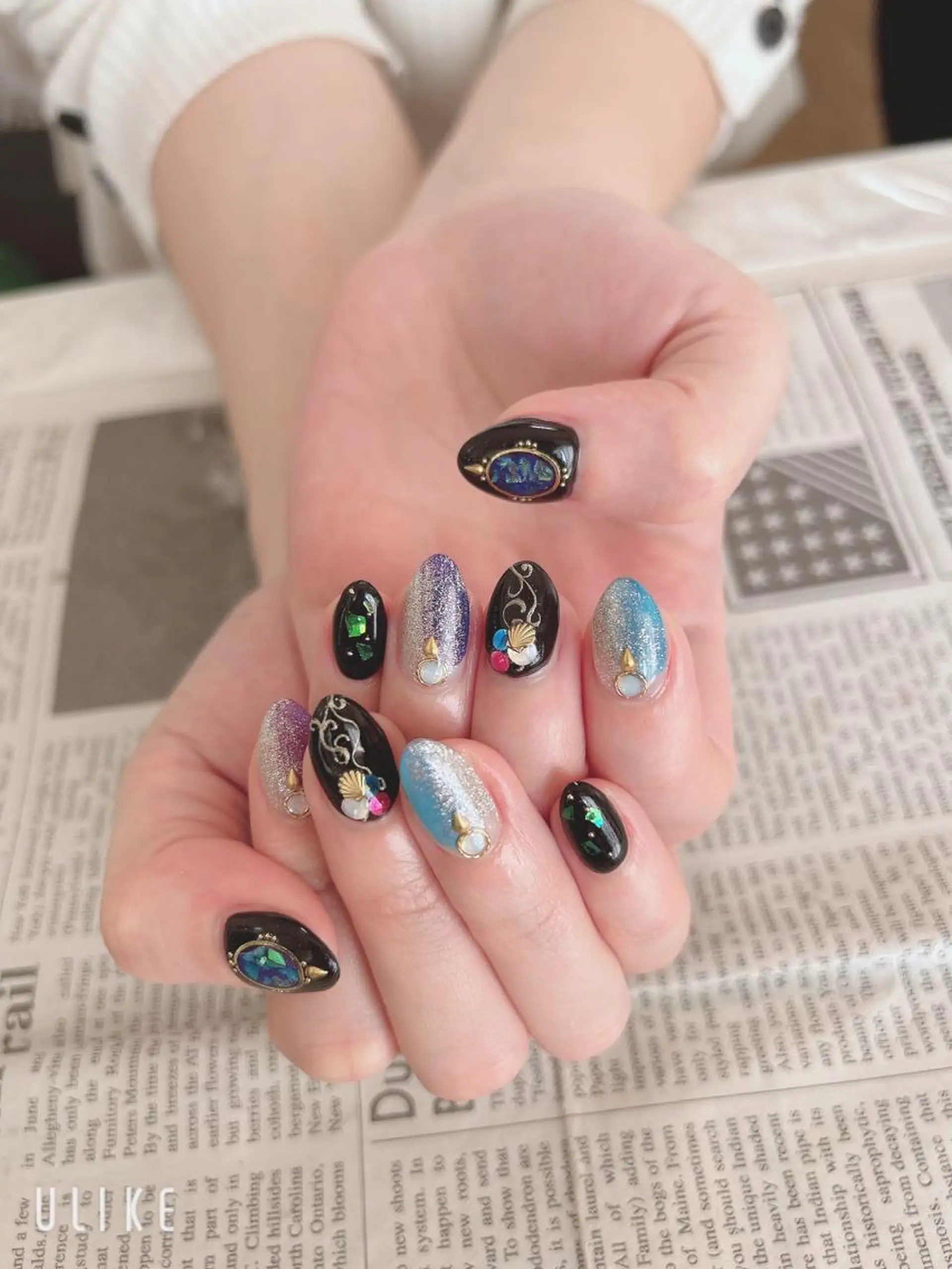 ネイル ハンドネイル ハンドケア 森山 舞のネイルデザイン