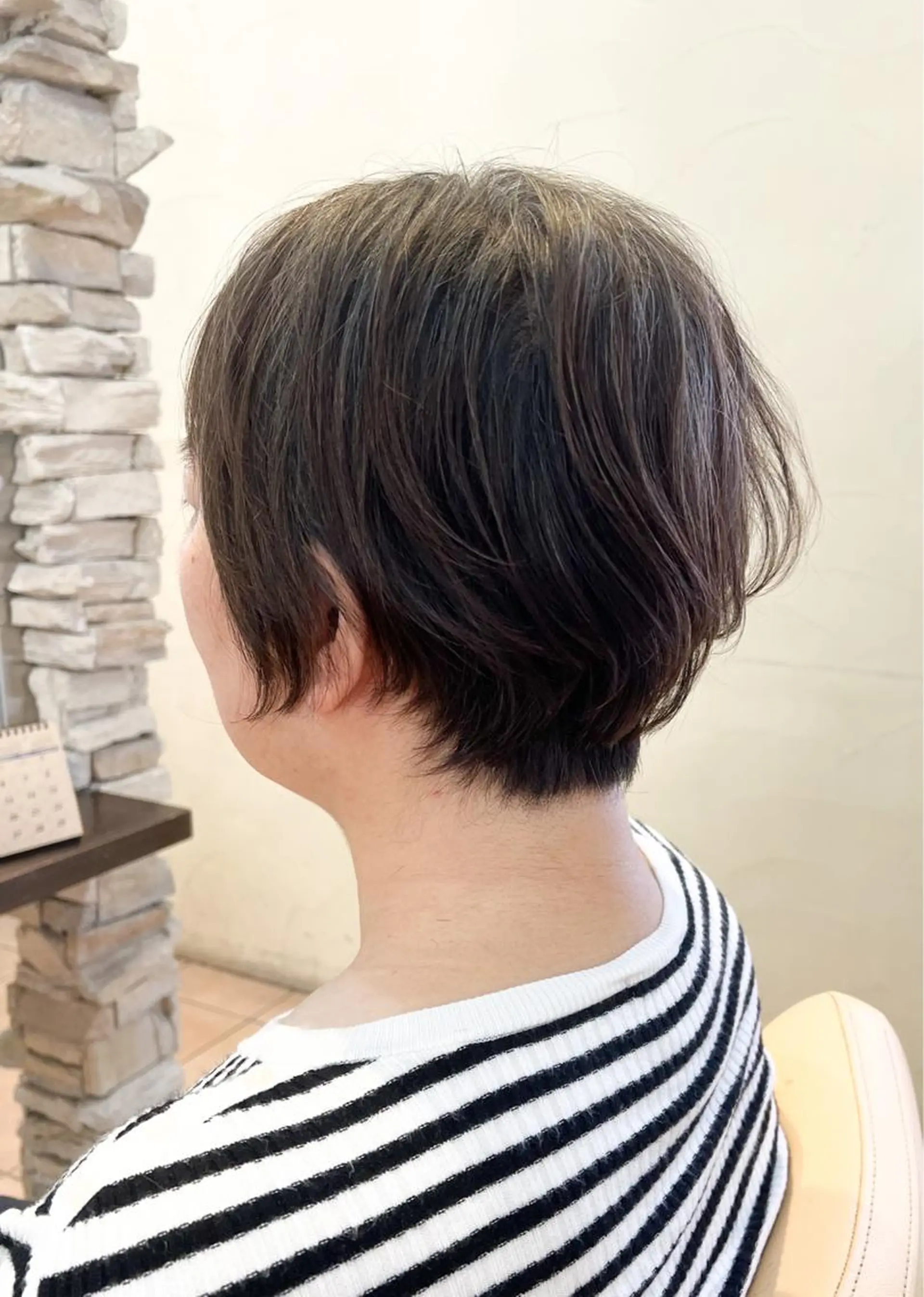 ショート パーマ 地毛風ストレート ⚡️下ノ村柊斗⚡️のヘアスタイル