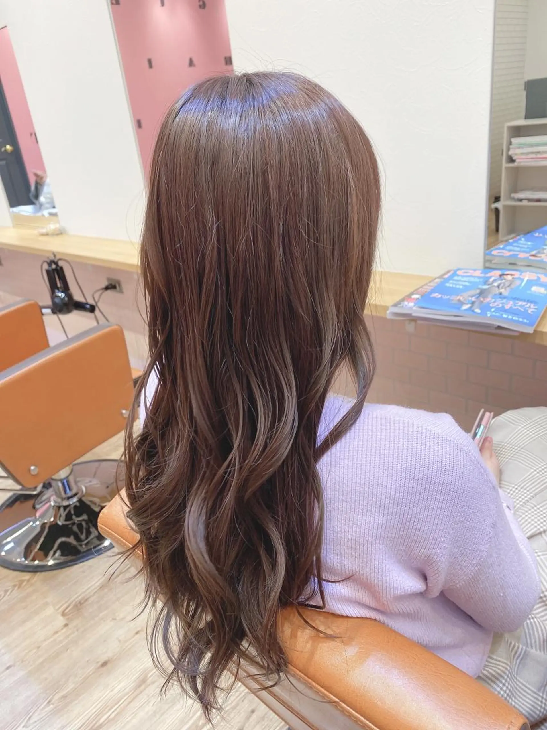 セミロング カラー NicoRE. 大人女子×髪質改善のヘアスタイル