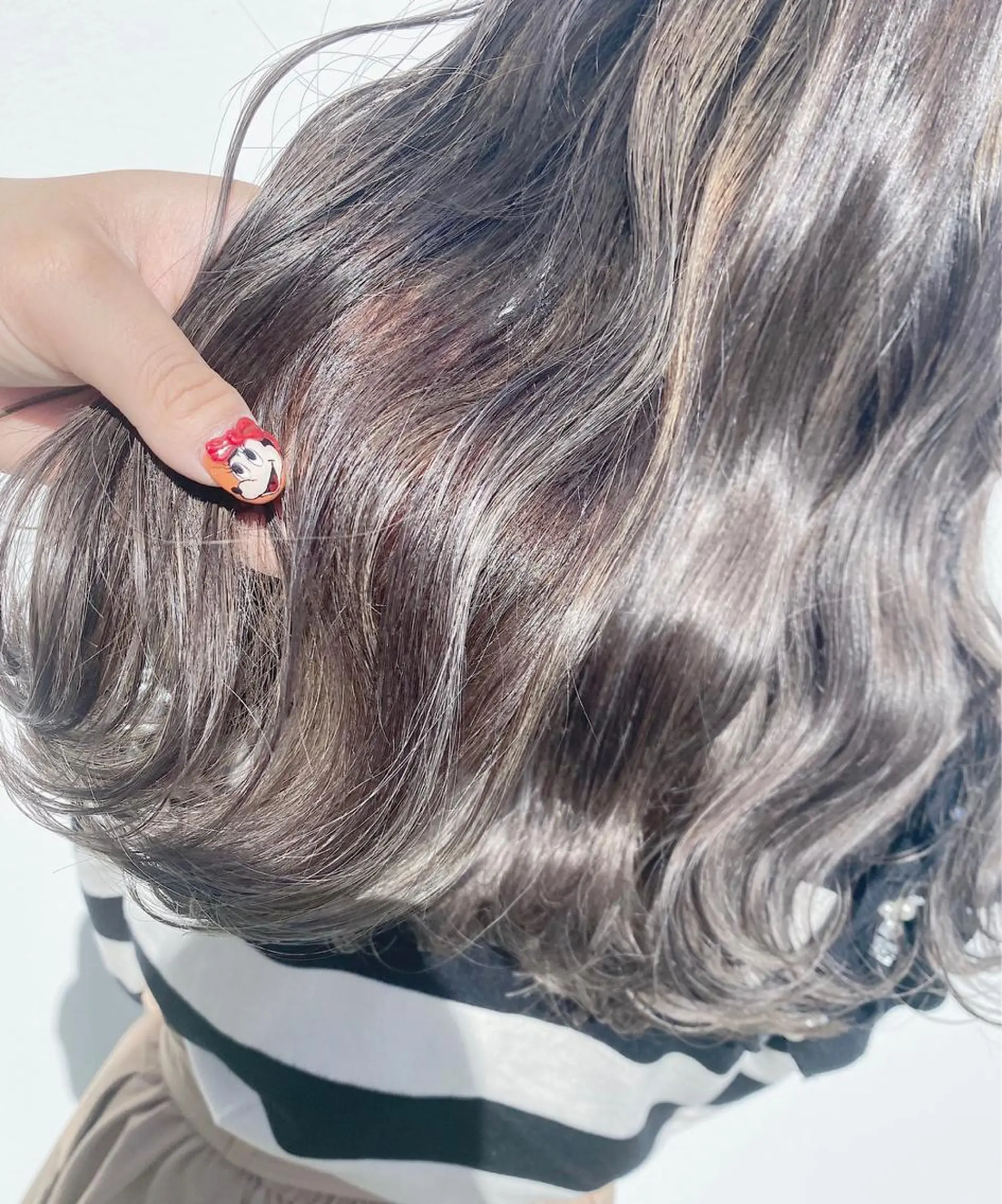 ロング カラー カット ヘアカラー トリートメント JILL ユキのヘアスタイル