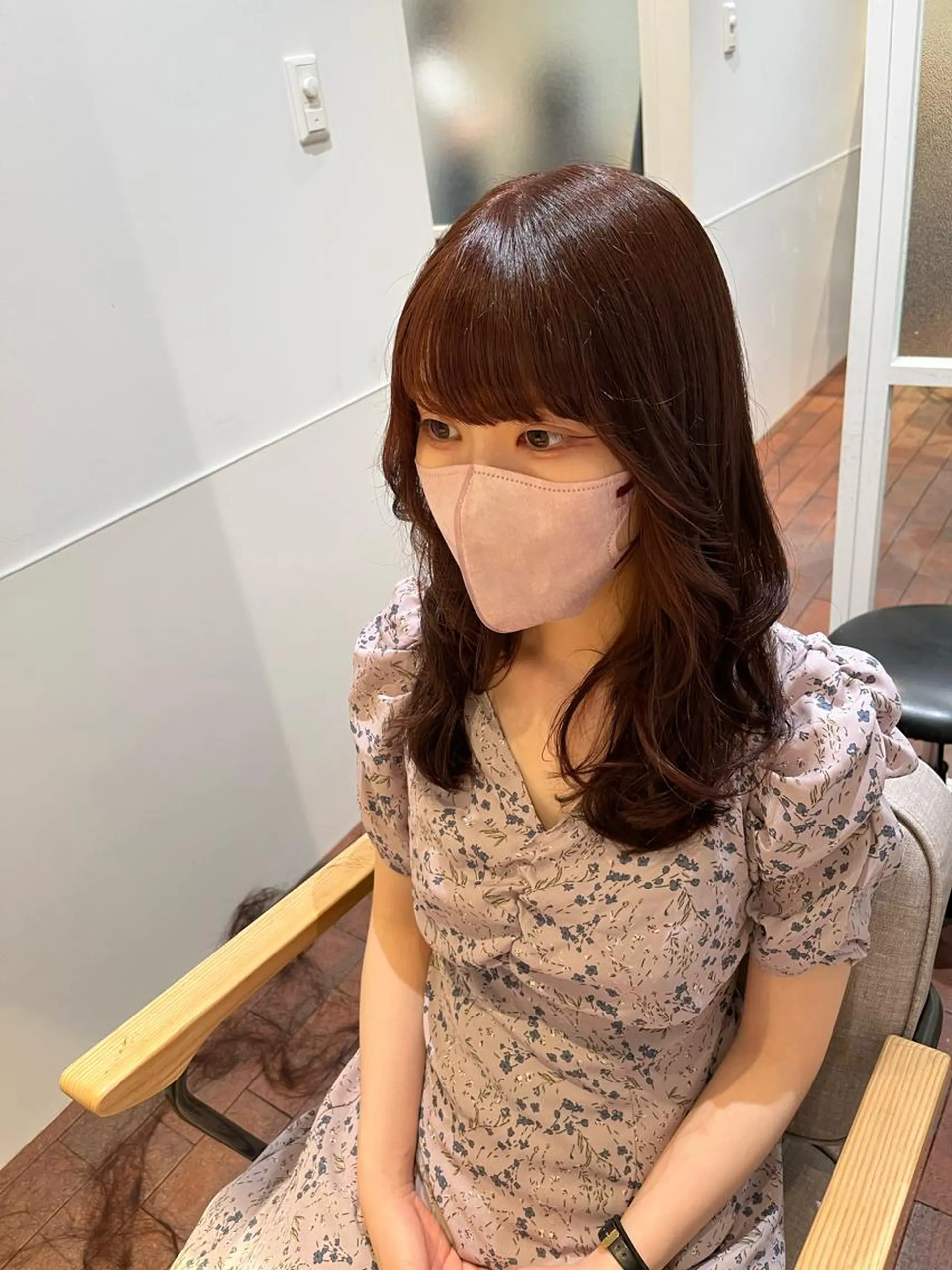 ミディアム ショート／ミニボブ マンツーマン/マユコのヘアスタイル