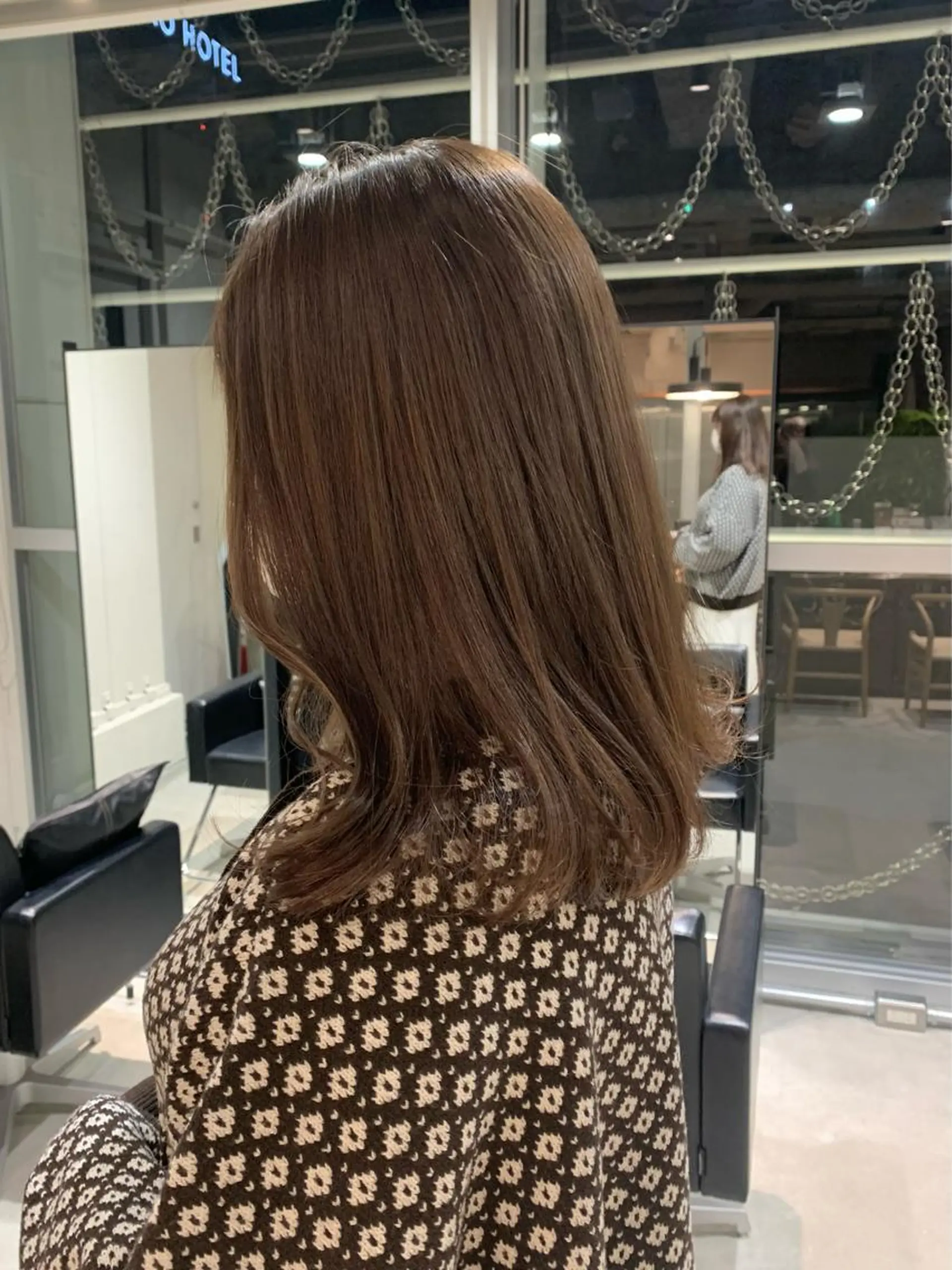 ミディアム カラー カット ヘアカラー トリートメント 【ミディアムと ロングに特化】島田恋のヘアスタイル