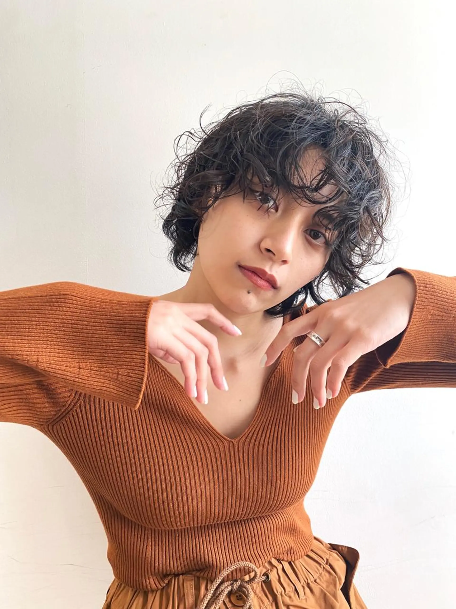 ショート パーマ レイヤー/パーマ /ウルフ/nabeのヘアスタイル