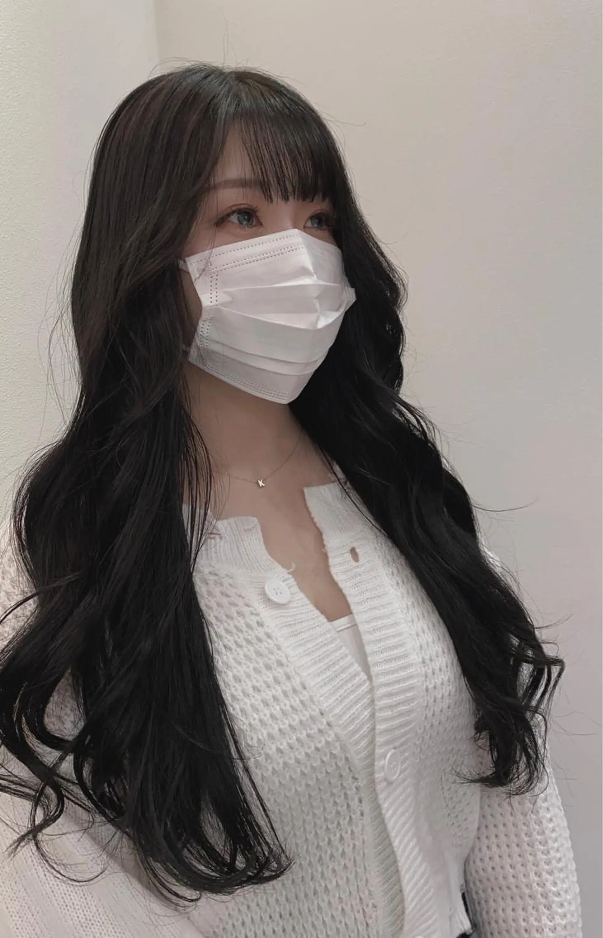 ロング カラー アディクシーカラー ✨くびれスタイル✨️ 戸嶋穂乃香のヘアスタイル