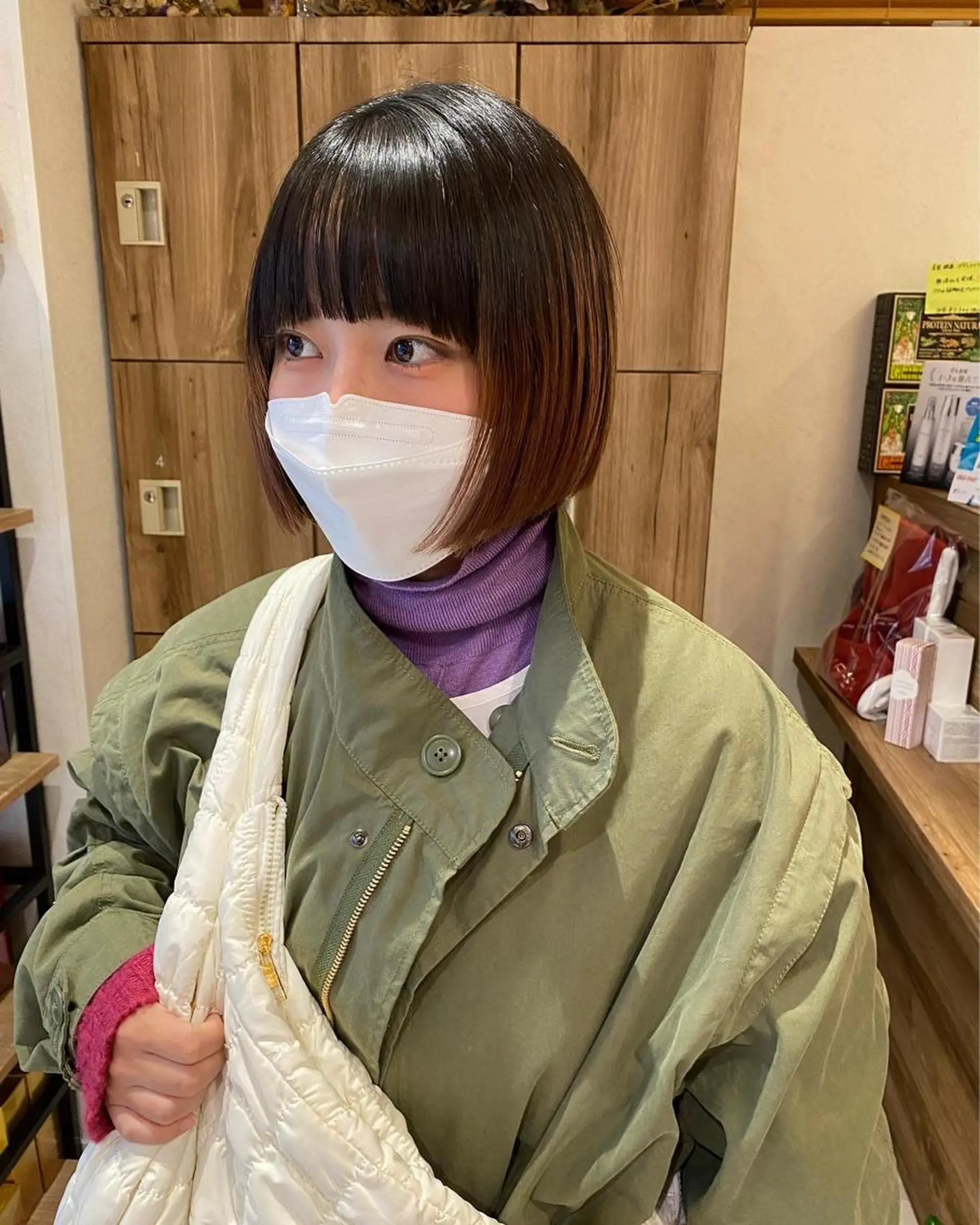 ショート パーマ ストレートパーマ パーマ 縮毛矯正 パーマ指名No1 /namiのヘアスタイル