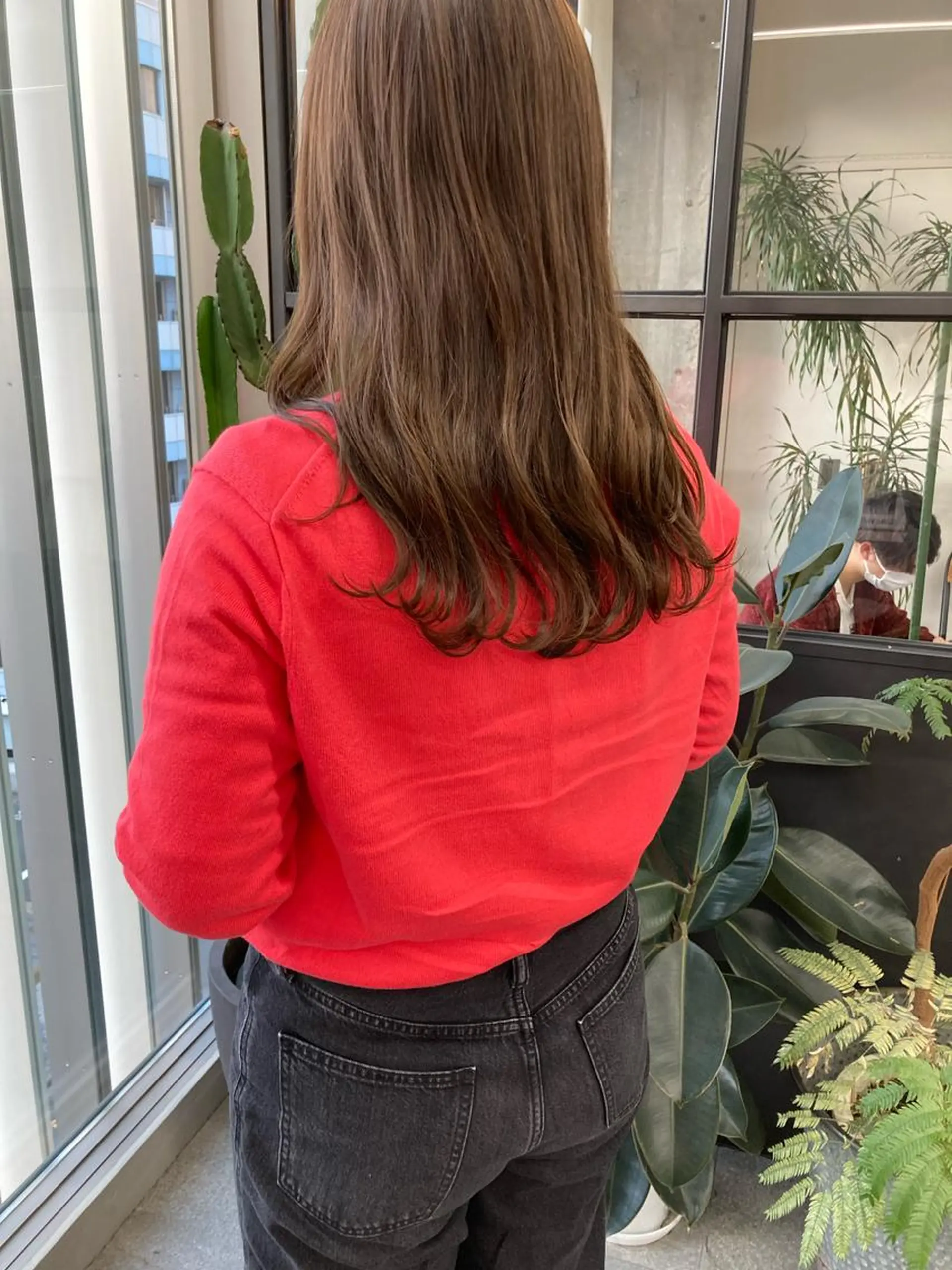 セミロング カラー ベージュカラー 小木曽智美 /ボブ/ショートのヘアスタイル