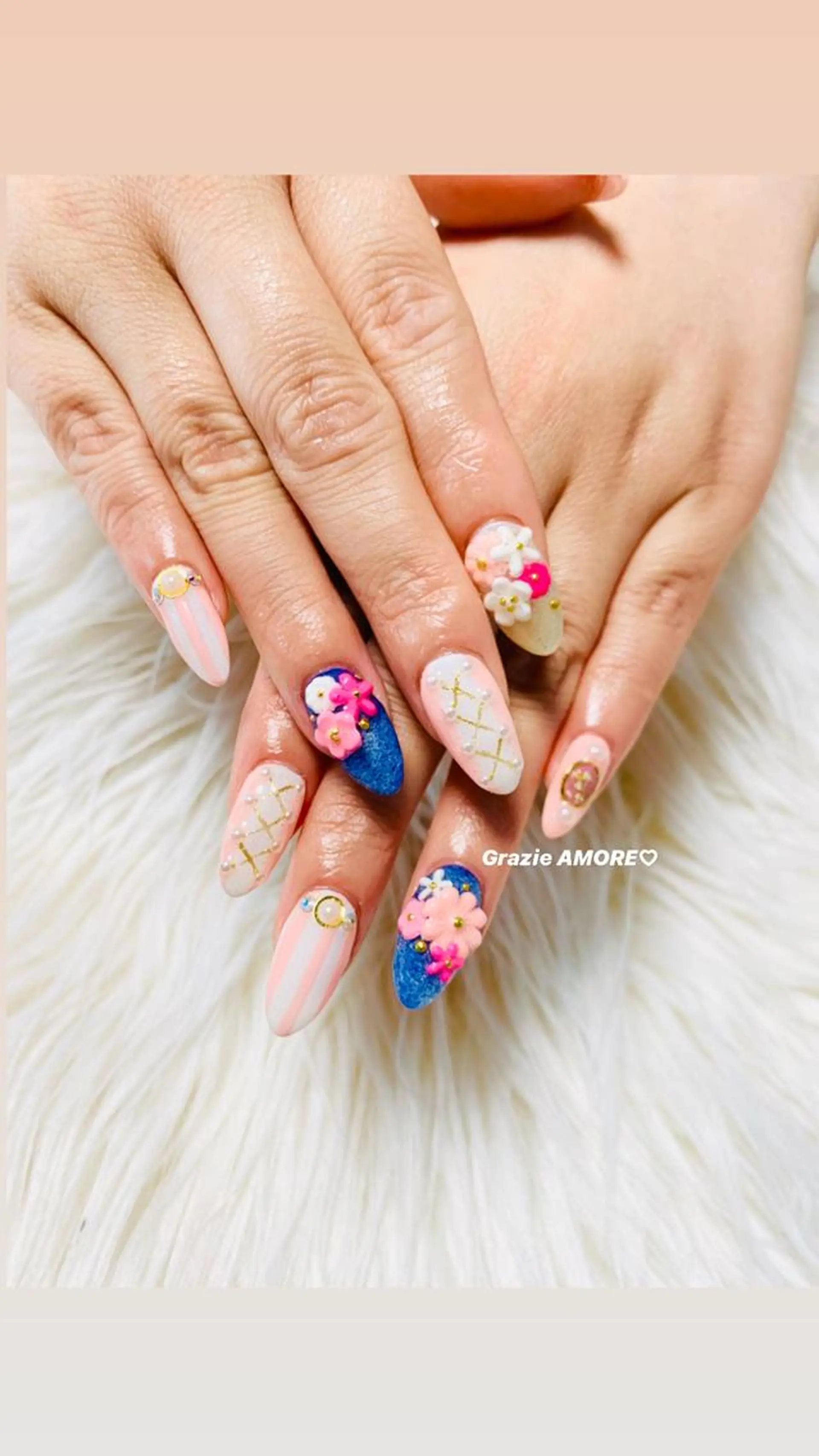 ネイル ハンドネイル Grazie AMOREのネイルデザイン