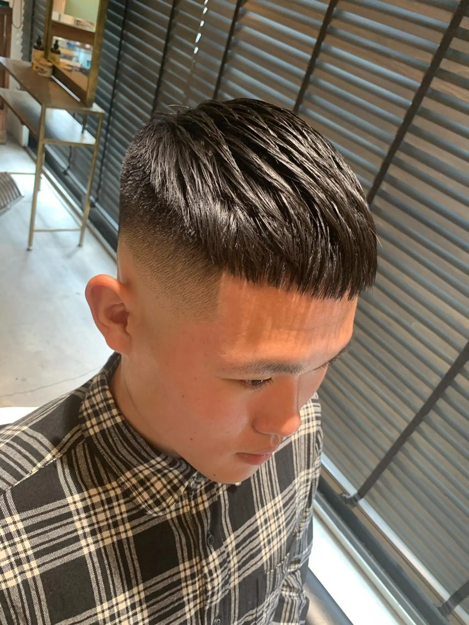 ショート メンズ BARBER SHOP NEW  STANDARD所属・アルガ ダイキのヘアスタイル