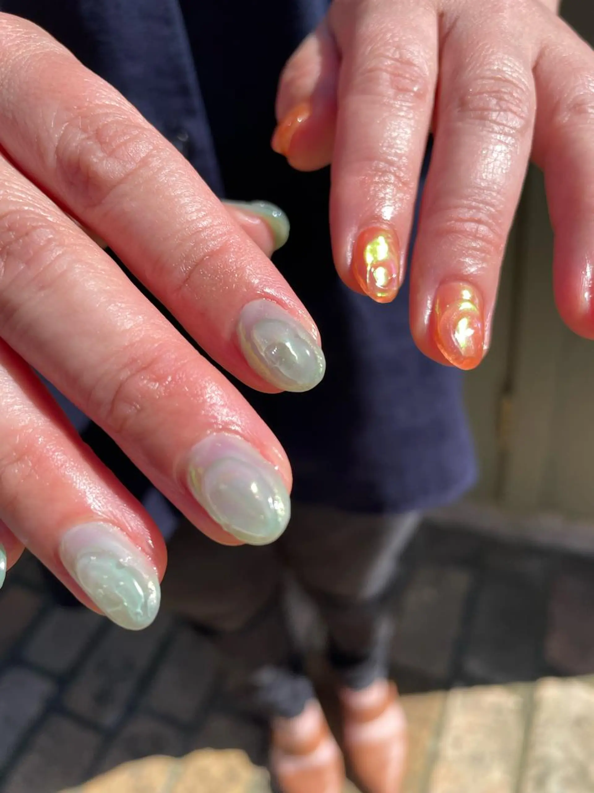 ネイル ハンドネイル 大家 小百合のネイルデザイン