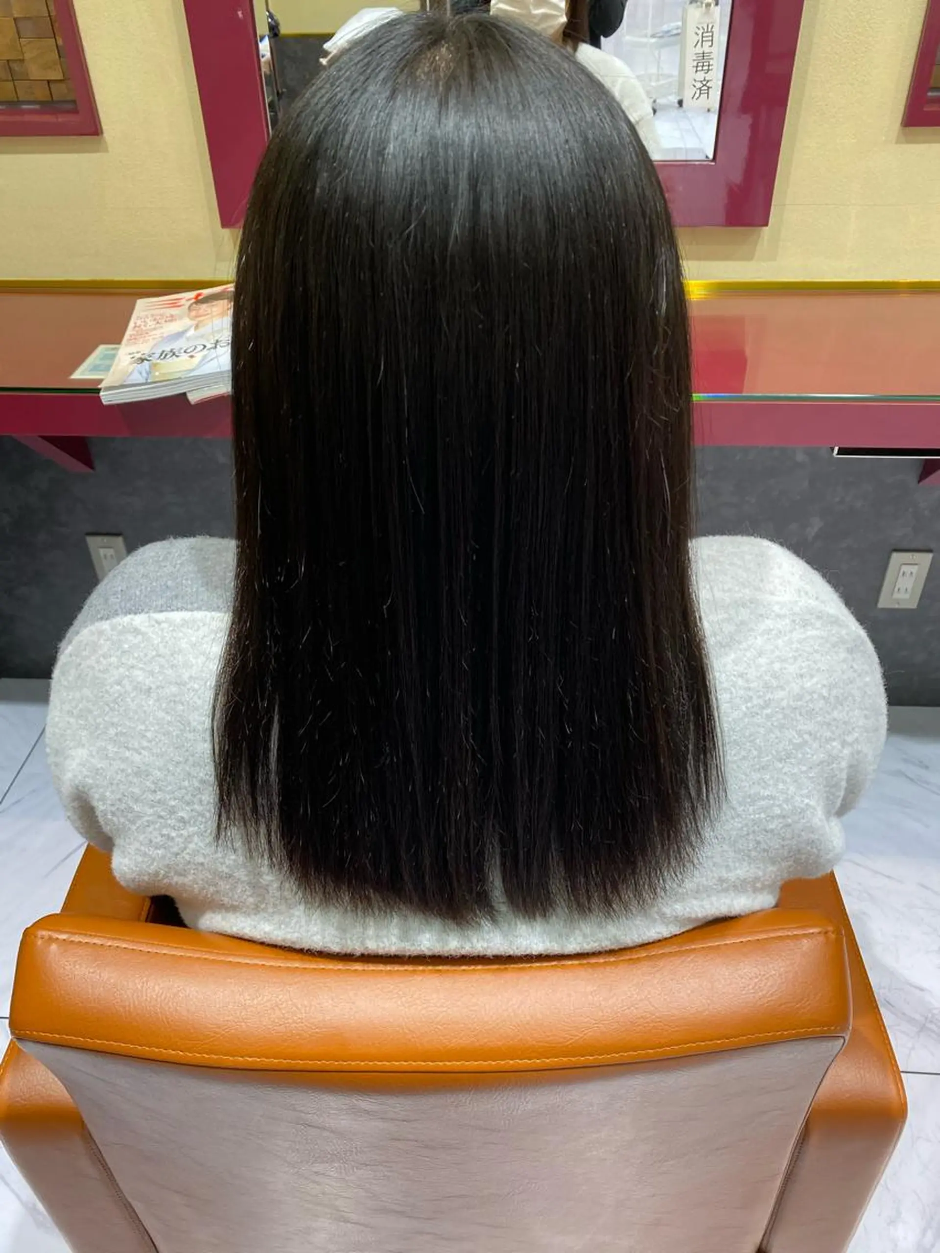 セミロング 立川🫧似合わせ 艶髪✨あんどうゆうかのヘアスタイル