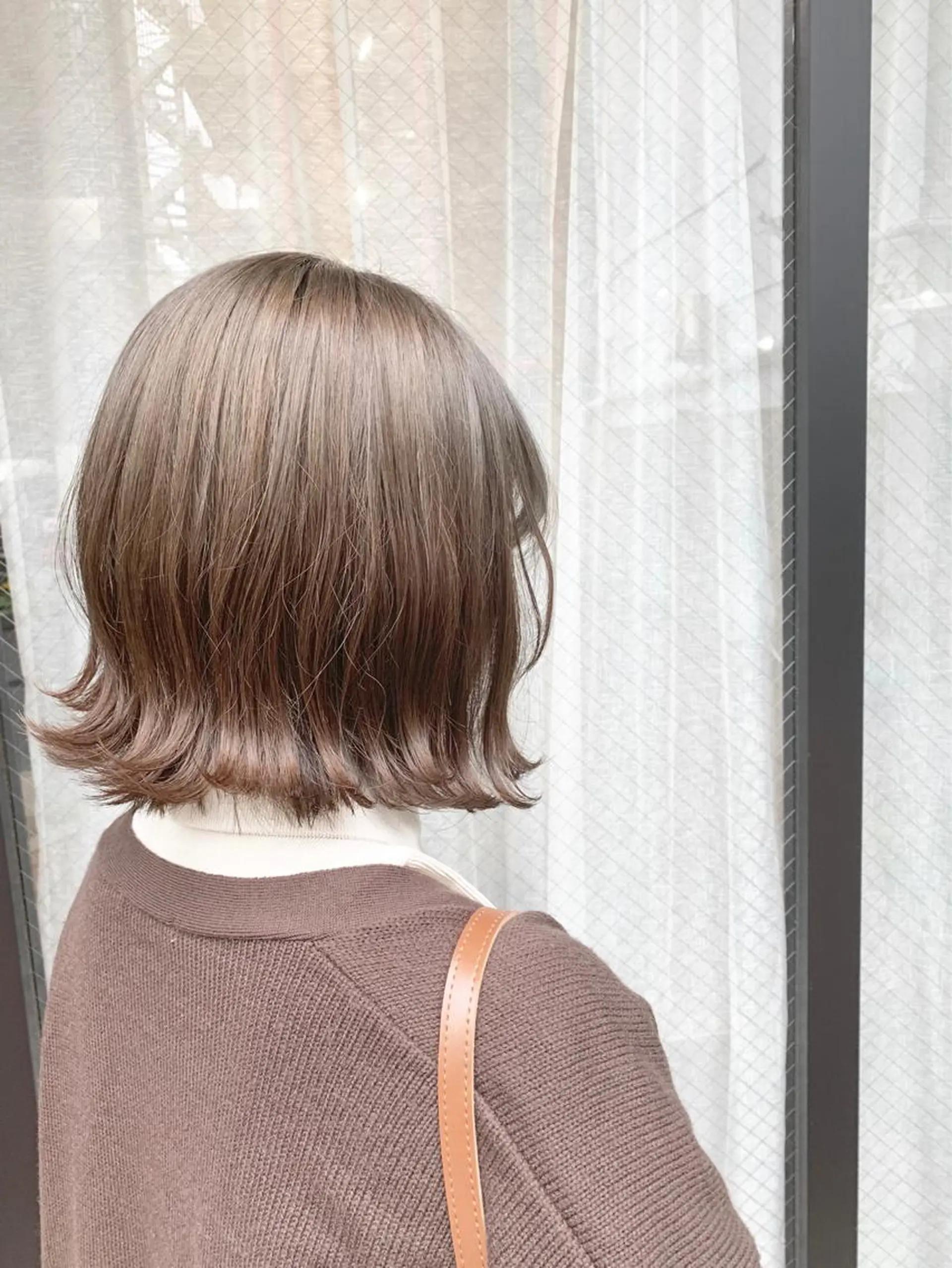 ショート カラー いけだ　ひかり ハイライトくびれヘアのヘアスタイル