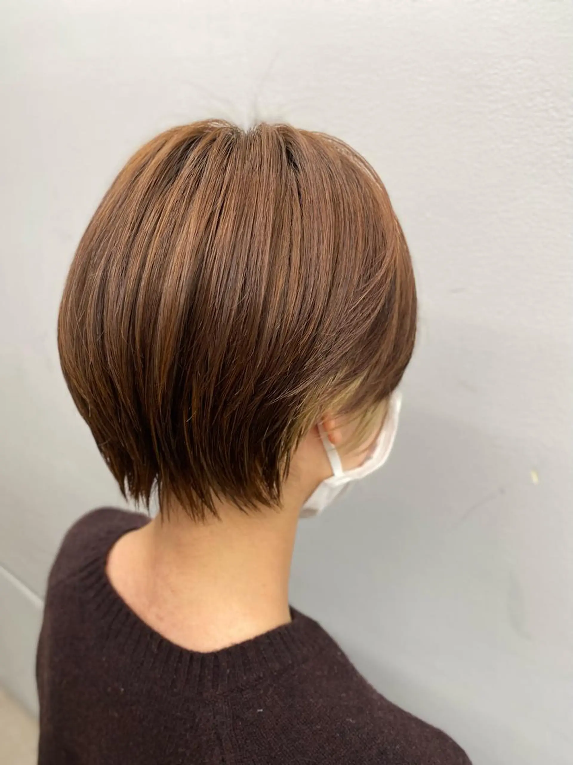 ショート カット トリートメント 京都レイヤーカット/ 縮毛矯正/羽柴りくのヘアスタイル