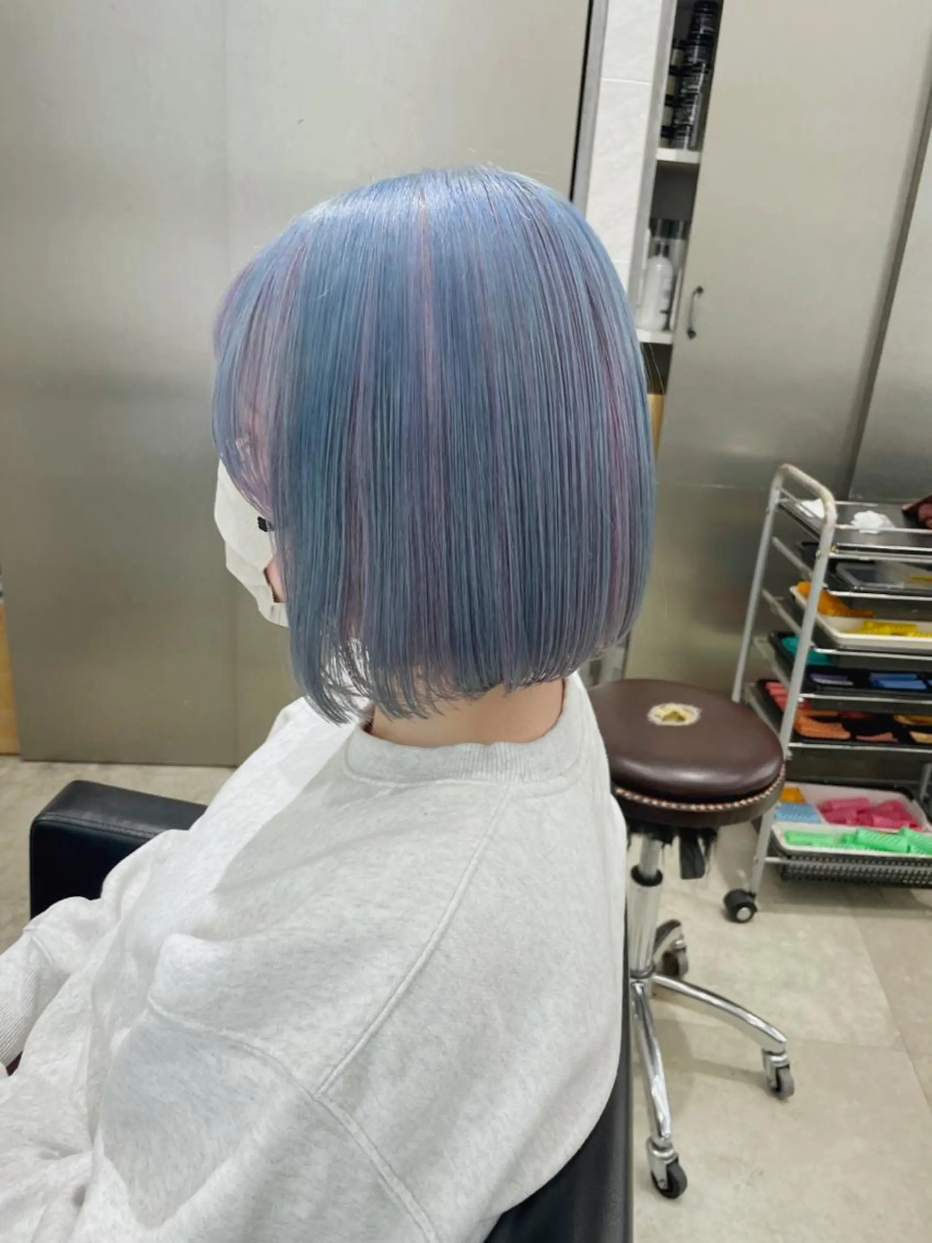 ショート カラー SALOWIN原宿iori B１階所属・🫧美髪育成美容師 WASHIZU🫧のヘアスタイル