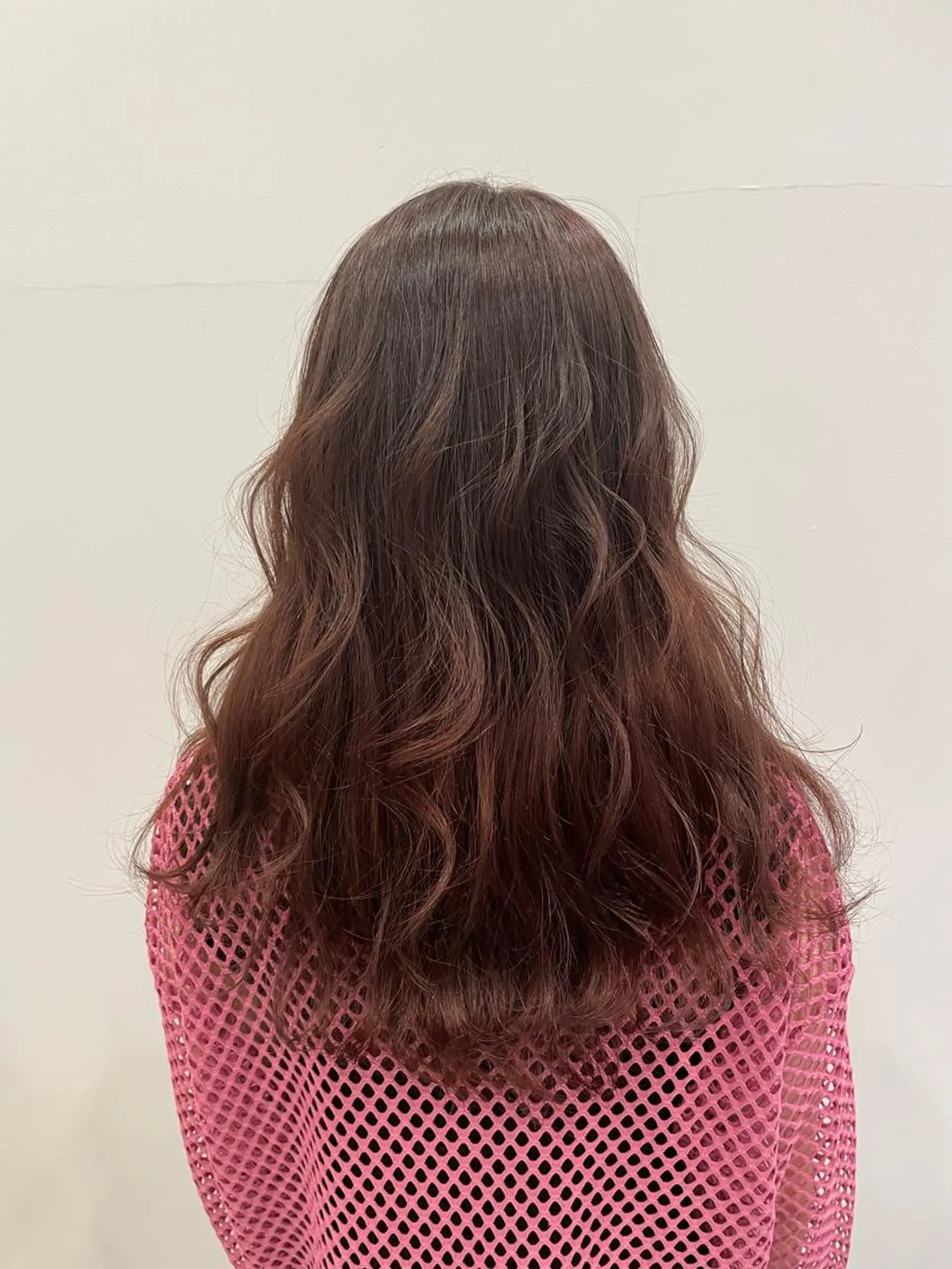 セミロング カラー 縮毛矯正 カット ヘアカラー トリートメント Agu hair beqq 福岡別府所属・🐥 kotori 🐥のヘアスタイル