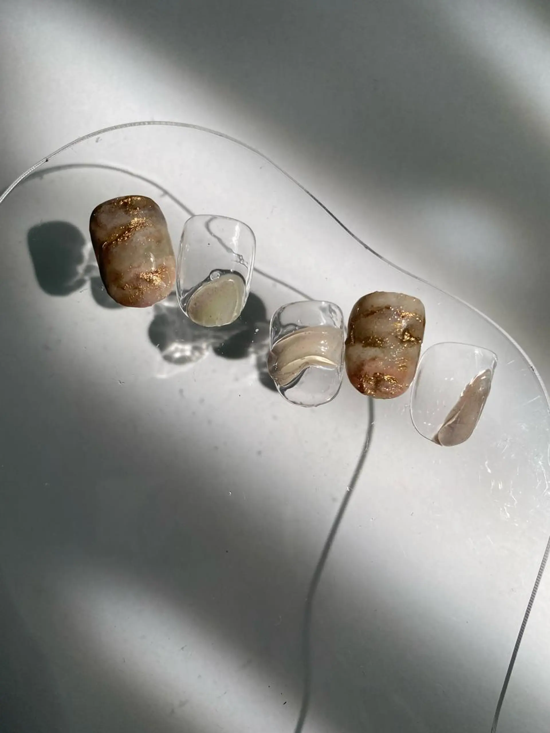 ネイル ハンドネイル 草加ニュアンスネイル 🌚hersのネイルデザイン