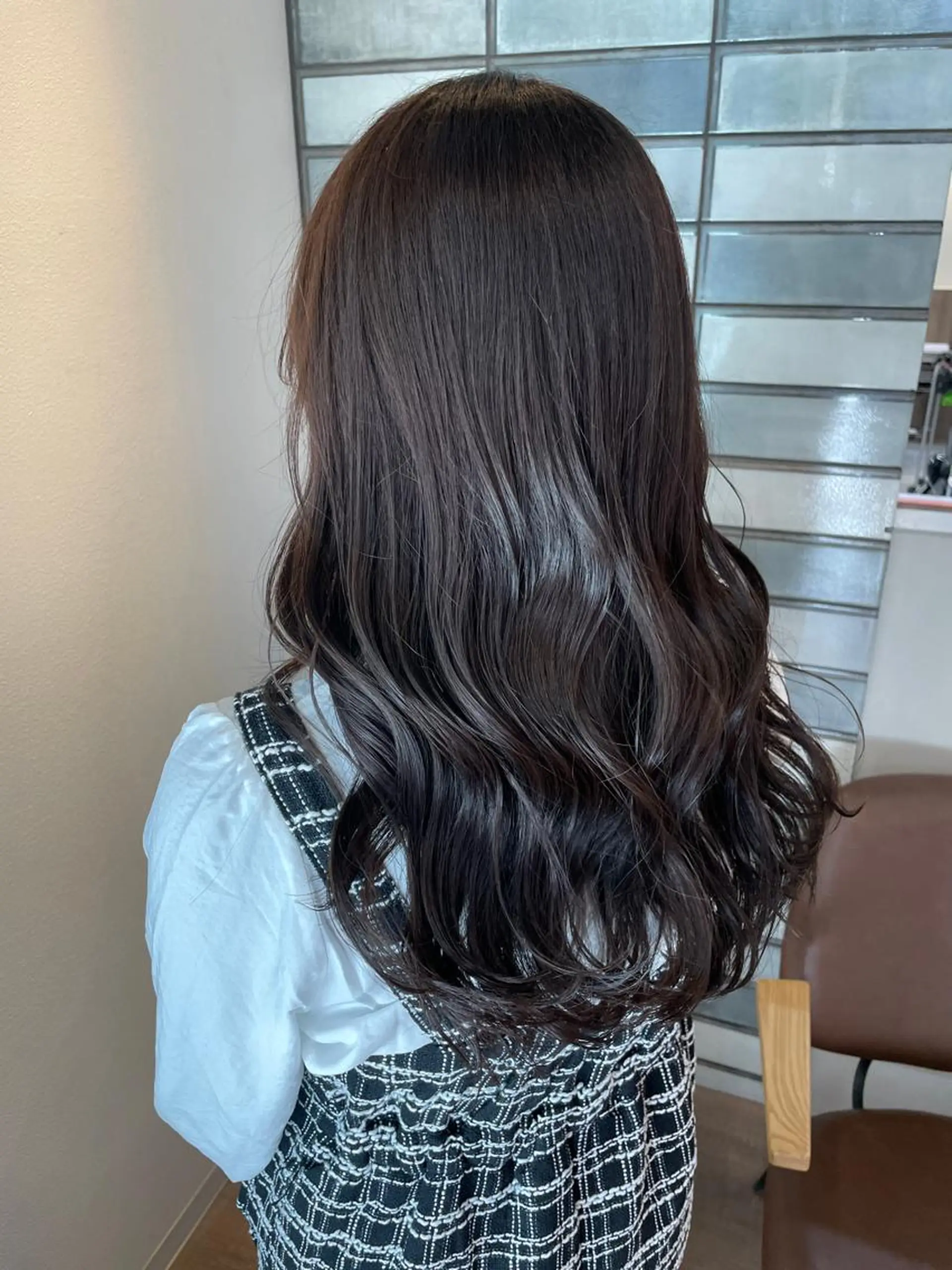 ロング カット ヘアカラー トリートメント 福永速人 /メンズパーマのヘアスタイル