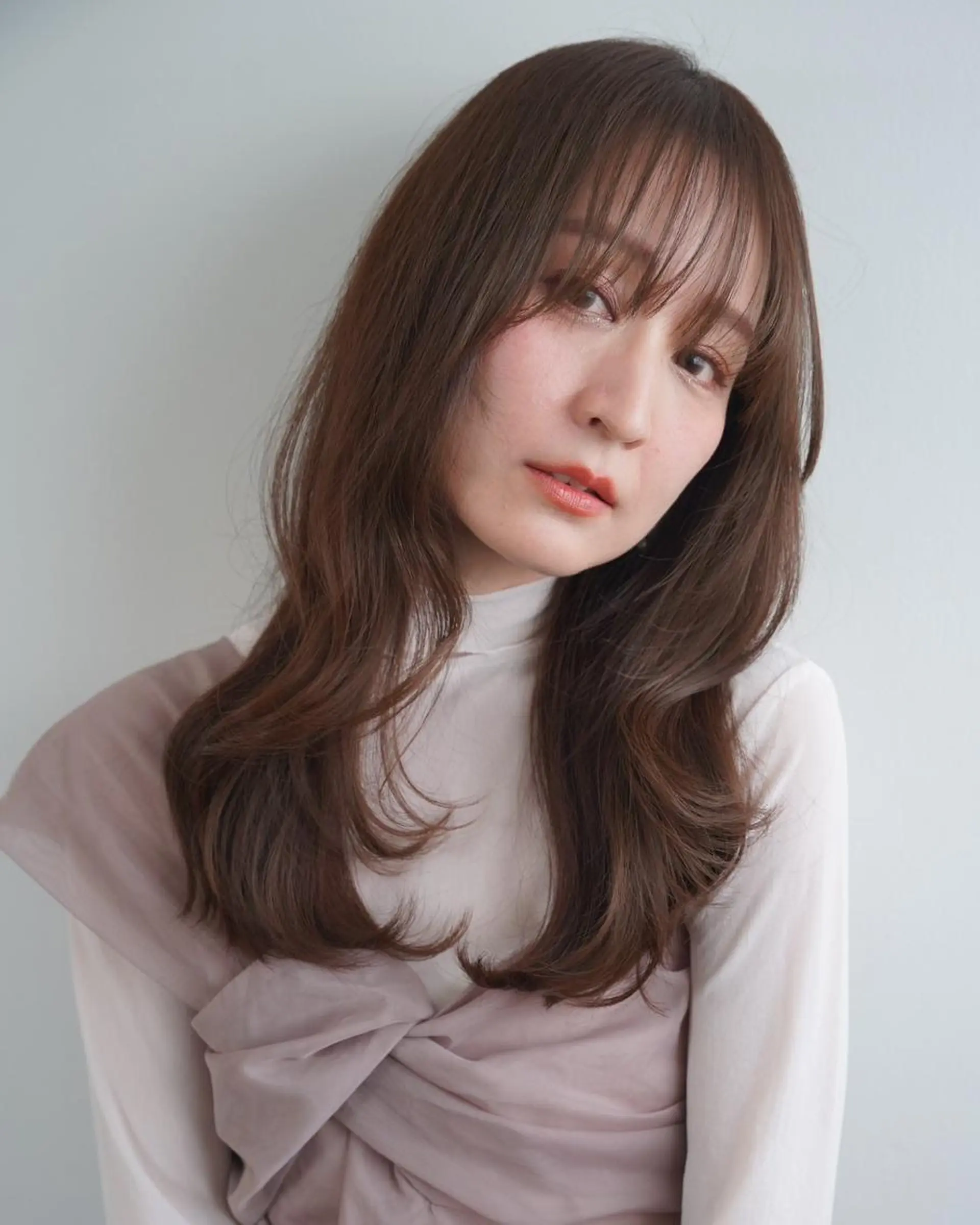 カラー パーマ ヘアアレンジ ミディアム 大石 隼也のヘアスタイル