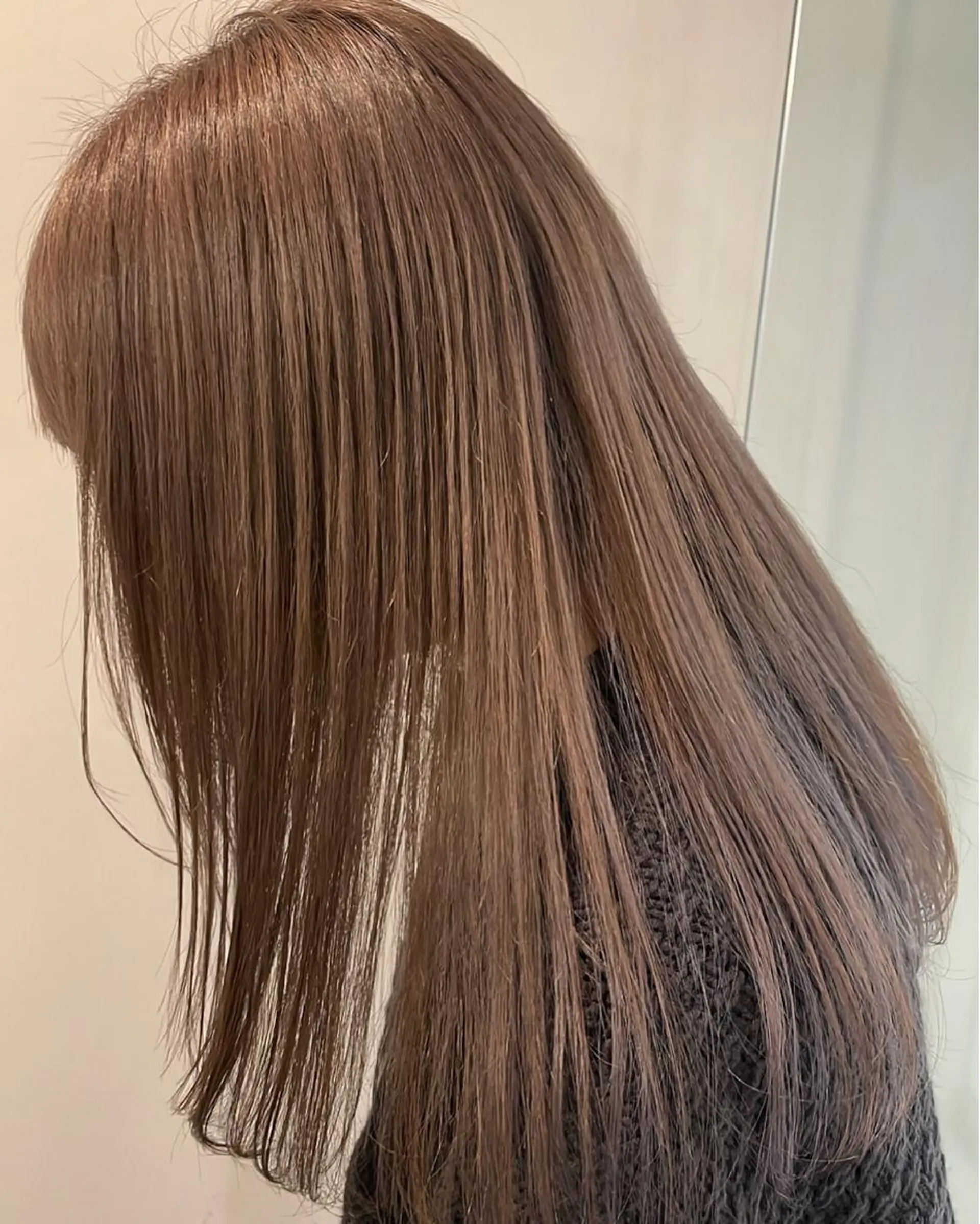 ロング カラー 岡部 ひな/銀座のヘアスタイル