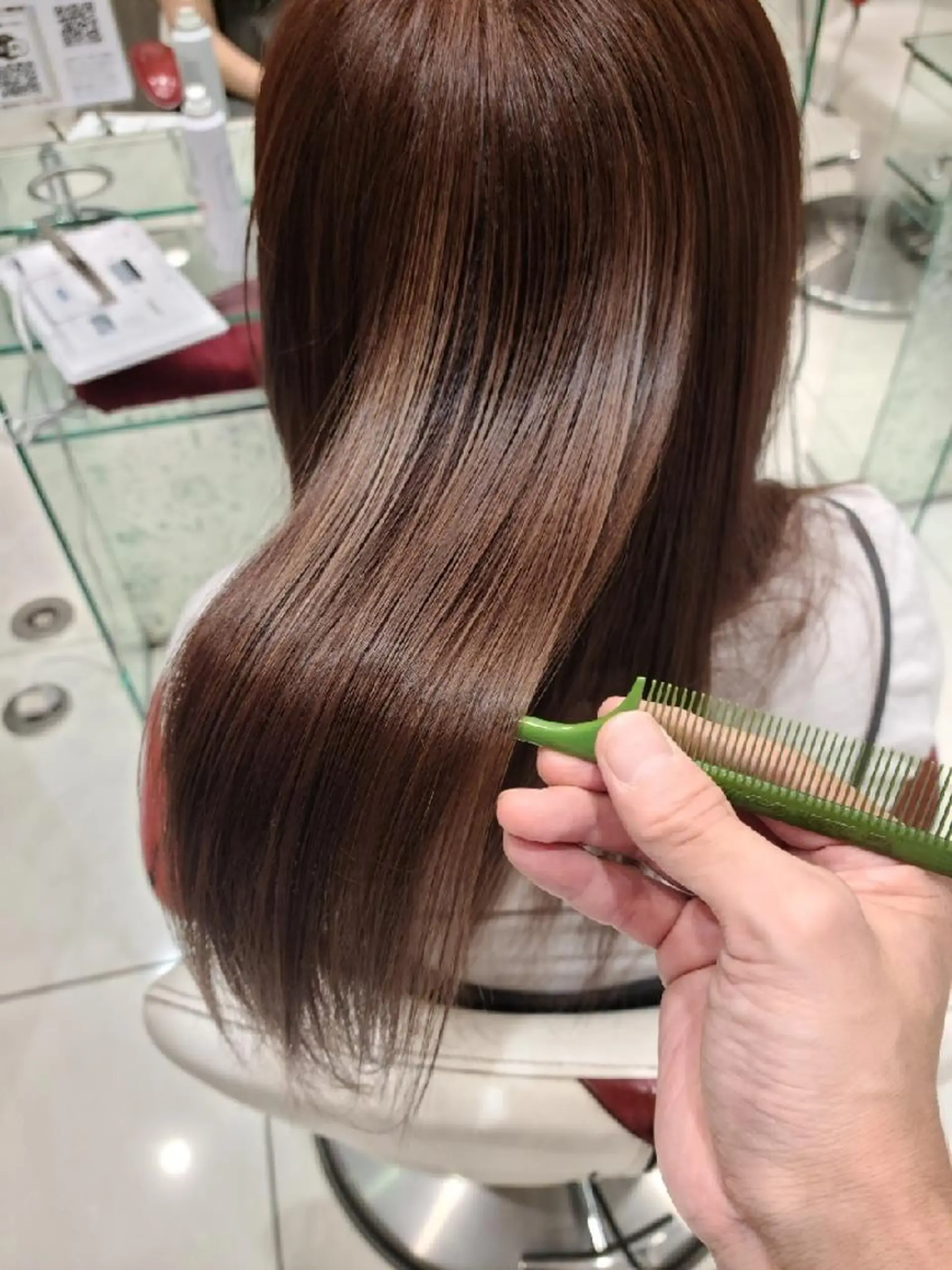 セミロング 髪質改善 カット ヘアカラー トリートメント 髪質改善特化✂️ 立石佳亮のヘアスタイル