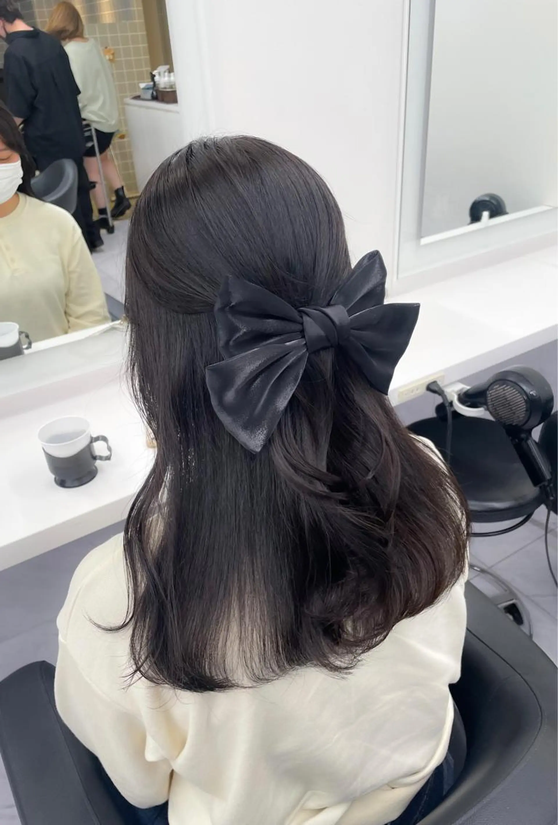 ロング カラー 表参道ハッシュカット レイヤー/リノンのヘアスタイル