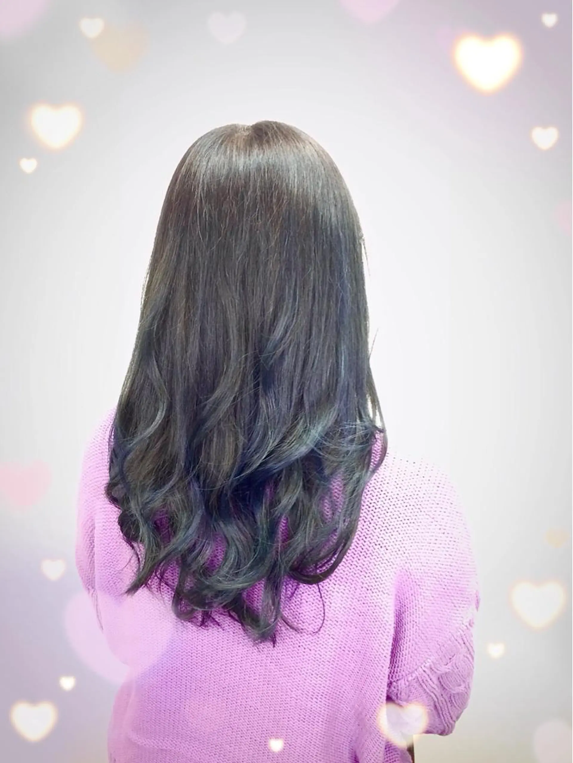 ロング カラー Annon プライベートサロンのヘアスタイル