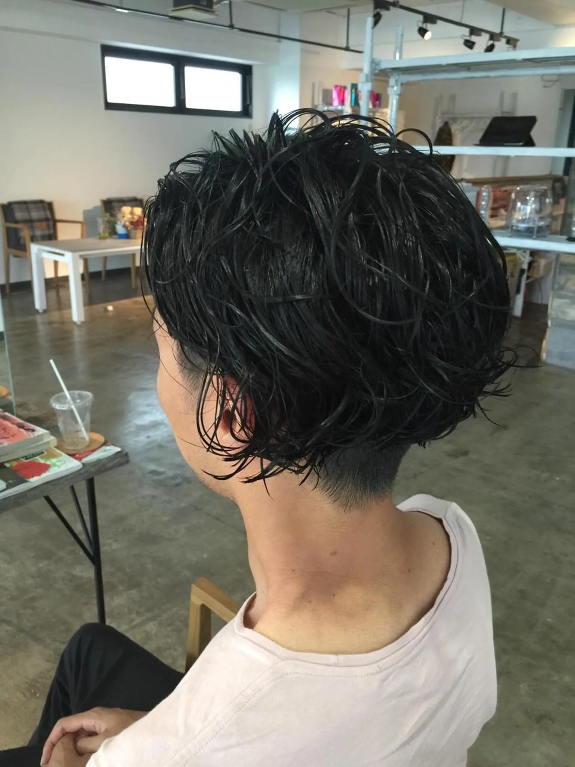 ショート パーマ メンズ 🌈ディレクター🌈 徳松優希のヘアスタイル