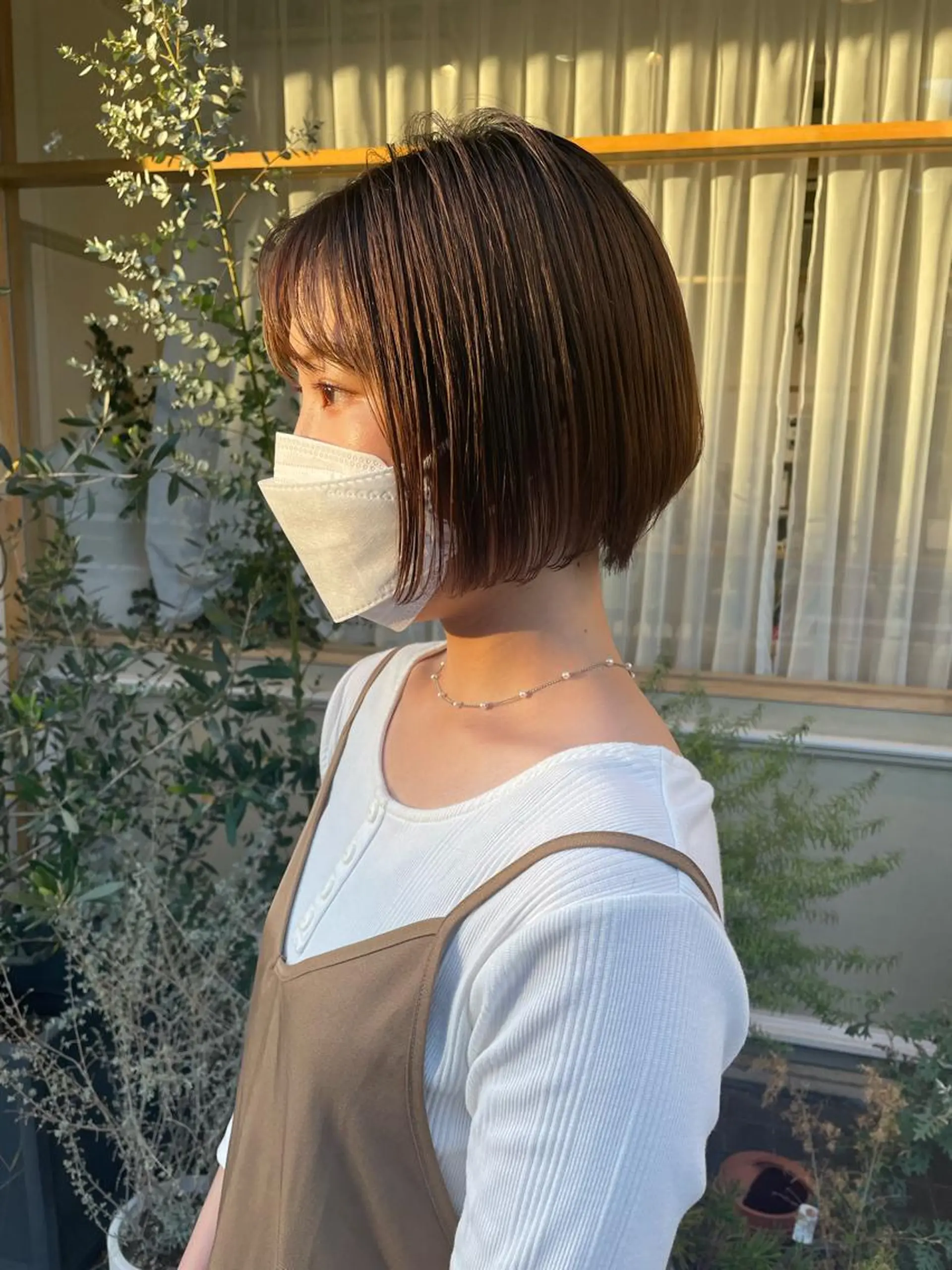 ショート カラー パーマ ヘアアレンジ キッズ ネイル マツエク・マツパ アイブロウ カット belta.🌱 安藝夏花🌻のヘアスタイル