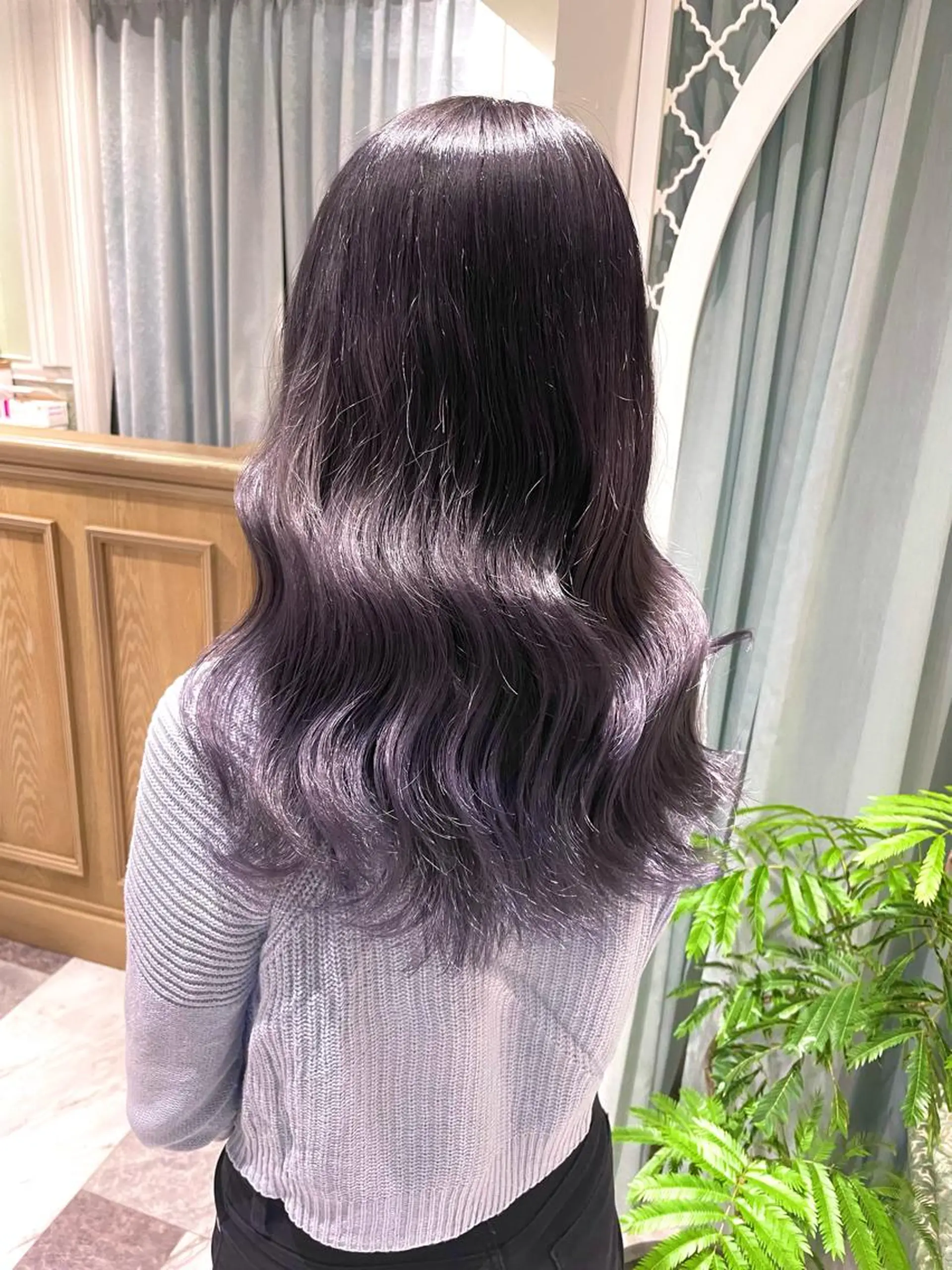 ロング カラー バレイヤージュ ブリーチ ケアブリーチ ダブルカラー ハイライトカラー 美髪/カラー 美容院🌈渡辺隼也のヘアスタイル