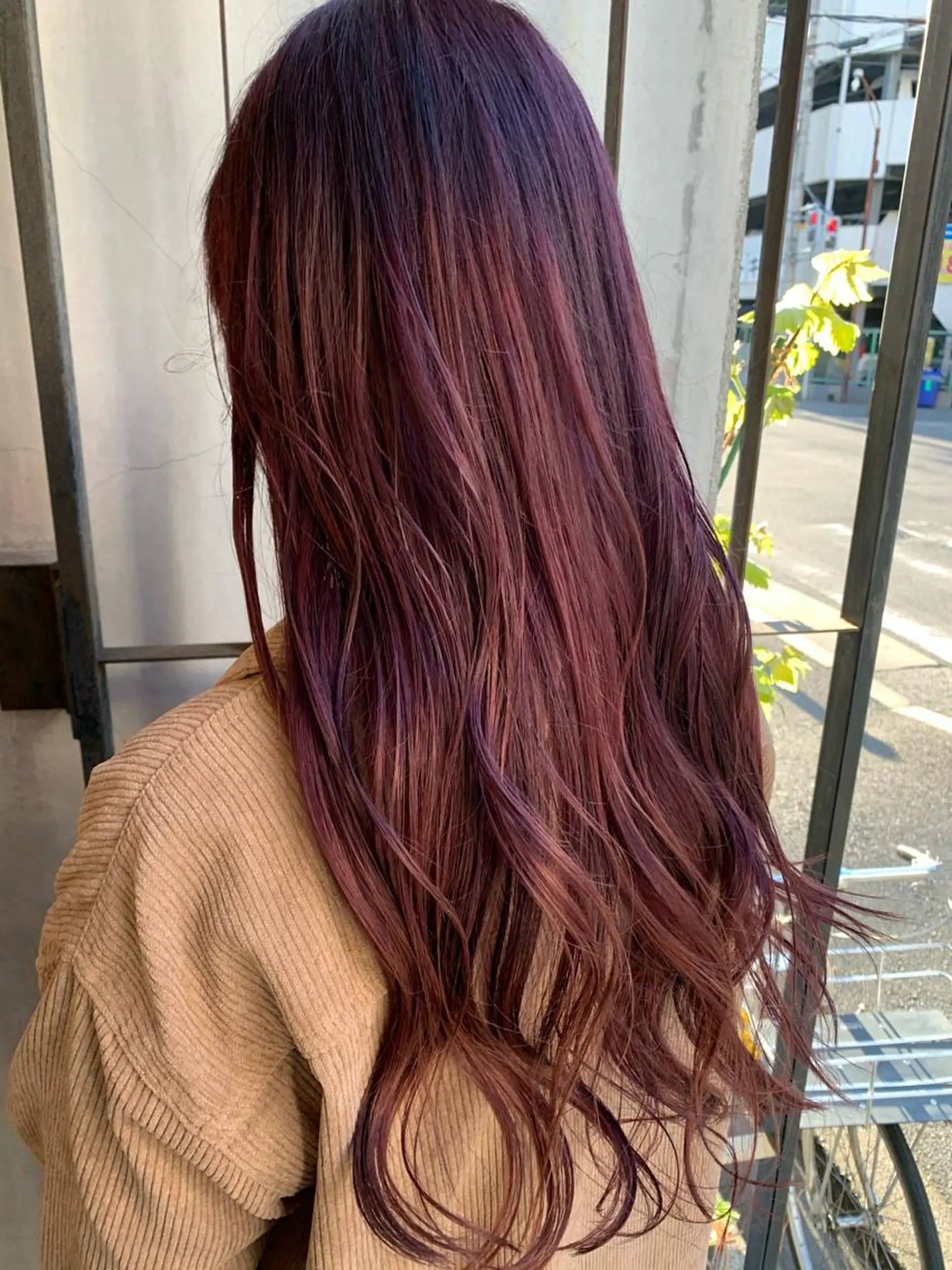 ロング ヘアカラー トリートメント 艶髪color💎髪 質改善ストレート大吉のヘアスタイル