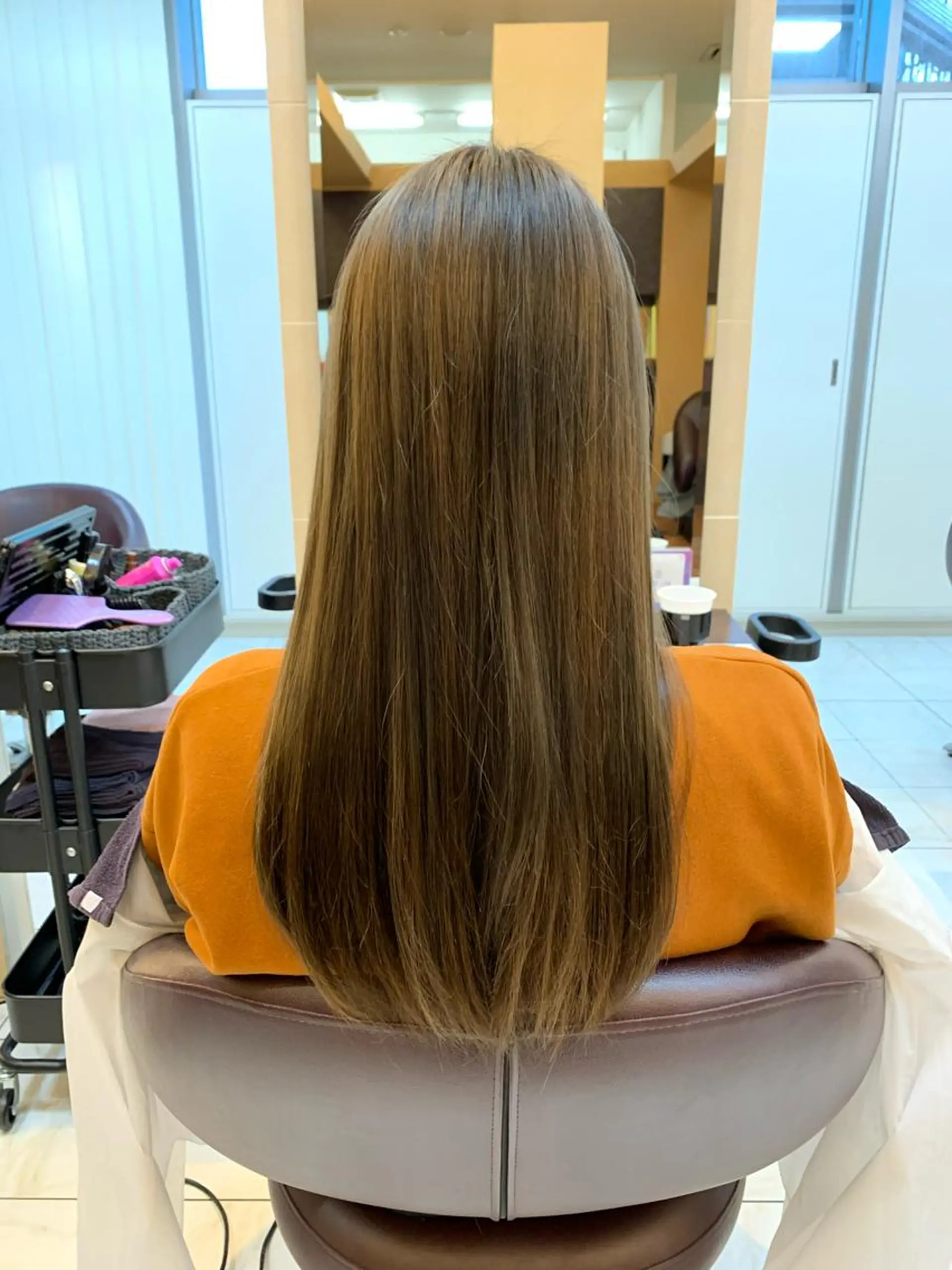 ロング ⭐️透け感カラー /齊藤容史⭐️のヘアスタイル