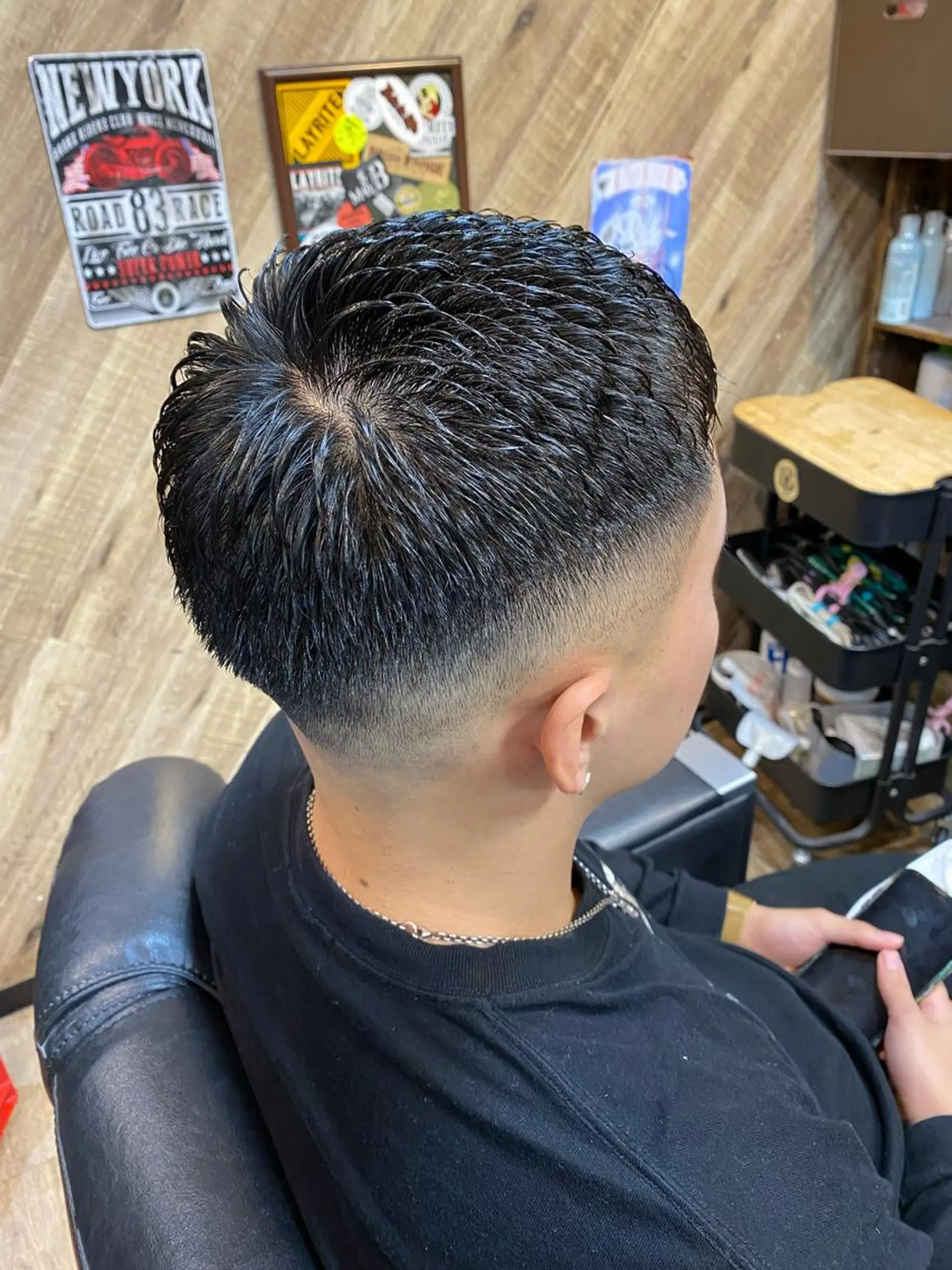 ショート BARBERSHOP NOR 店長YUTOのヘアスタイル