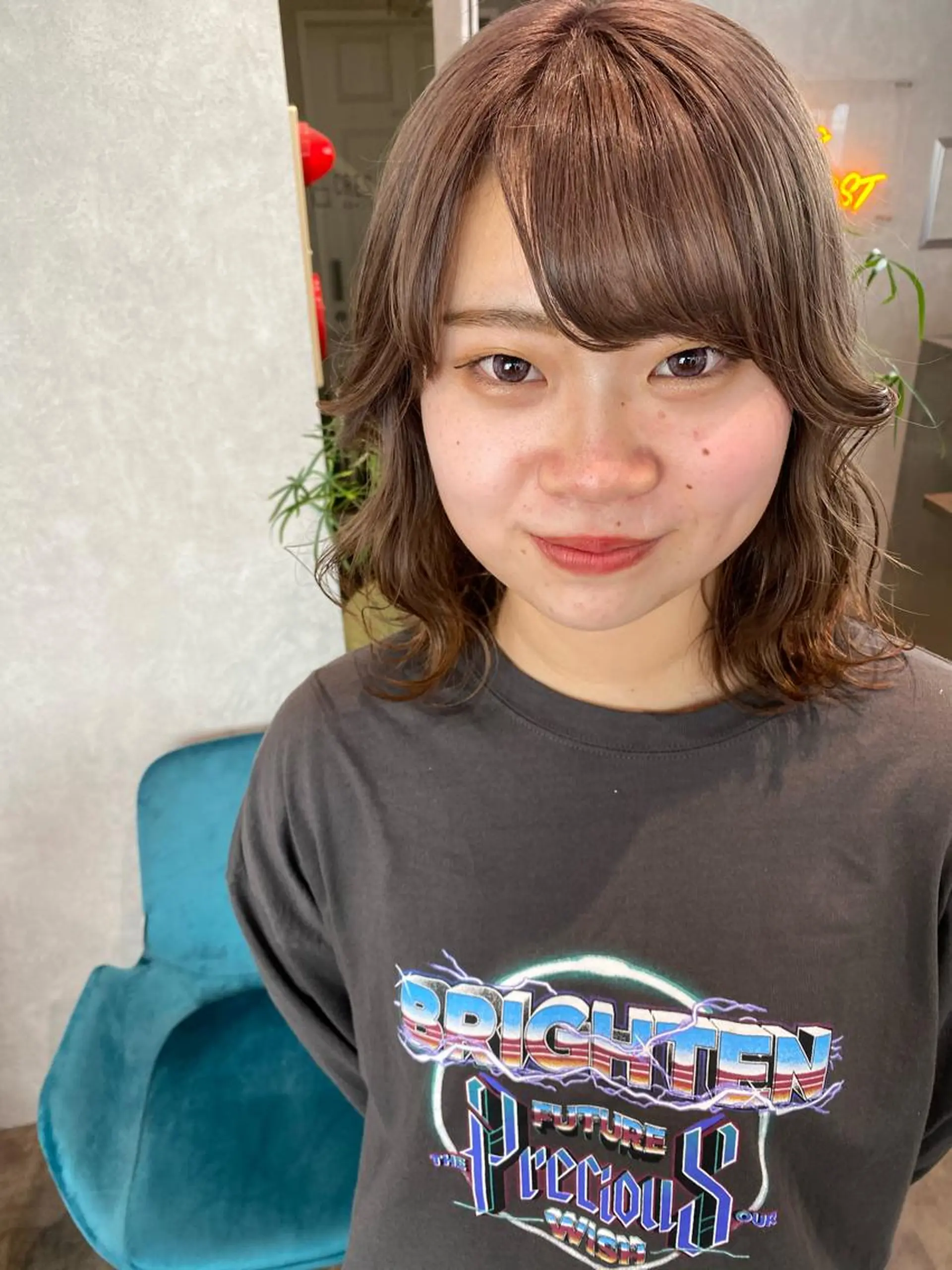 ミディアム カラー ヘアアレンジ XENA表参道 MIKUのヘアスタイル