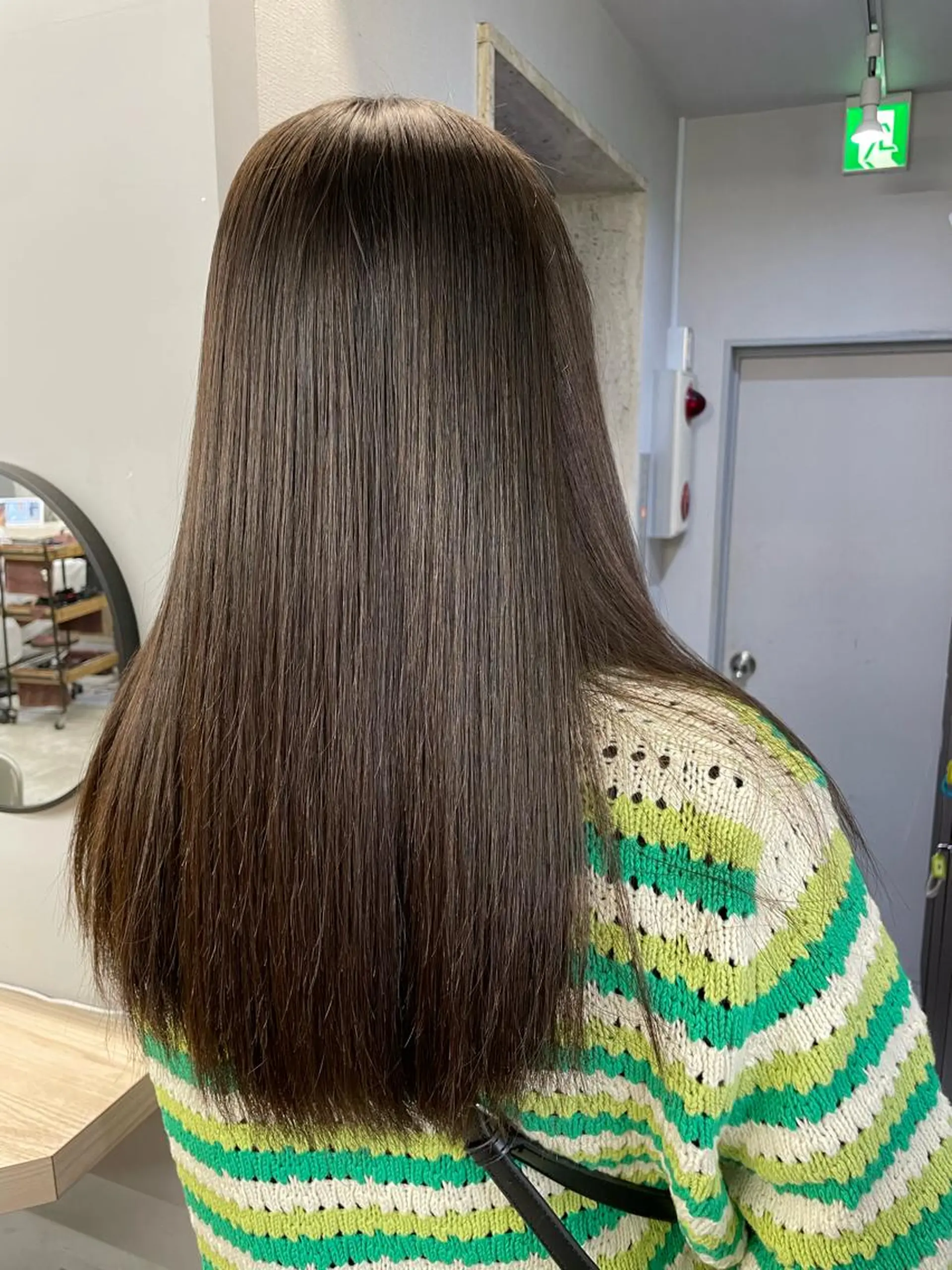 ロング カラー カット トリートメント ヘッドスパ 韓国風レイヤーカット 💕髪質改善💫拓海のヘアスタイル