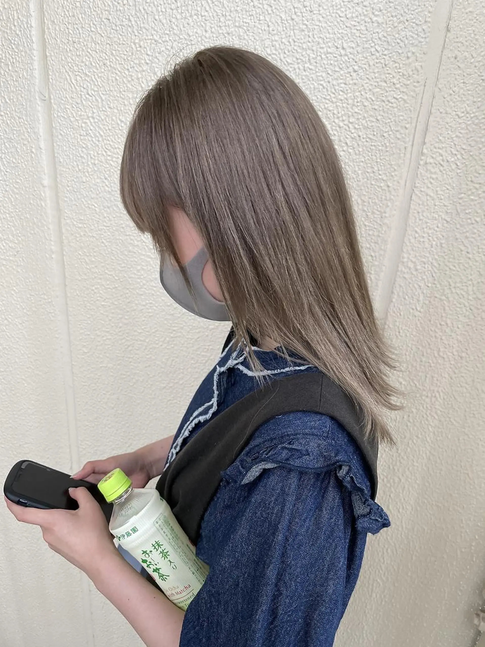 ミディアム カット ヘアカラー トリートメント mood tatemachiのヘアスタイル