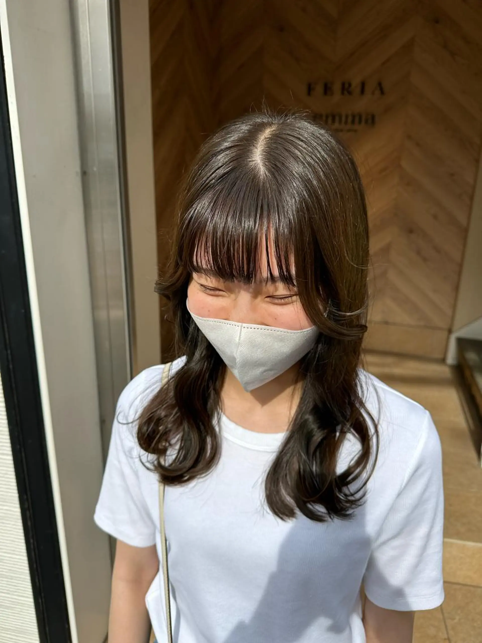 セミロング 🎀FERIA梅田 出村谷　沙保🎀のヘアスタイル