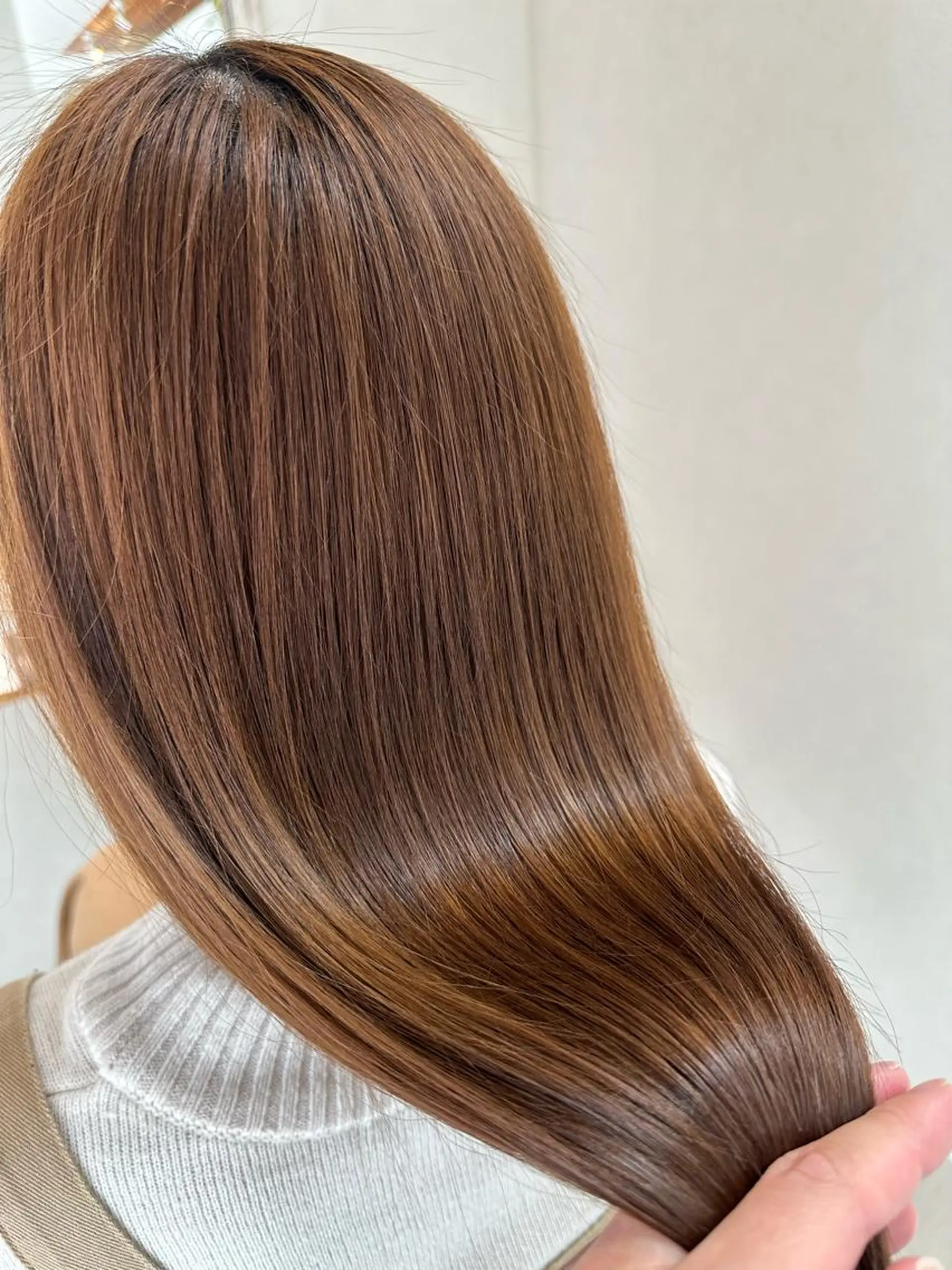 セミロング カラー カット ヘアカラー 縮毛矯正 池田 雄太 ✨美髪縮毛矯正✨のヘアスタイル