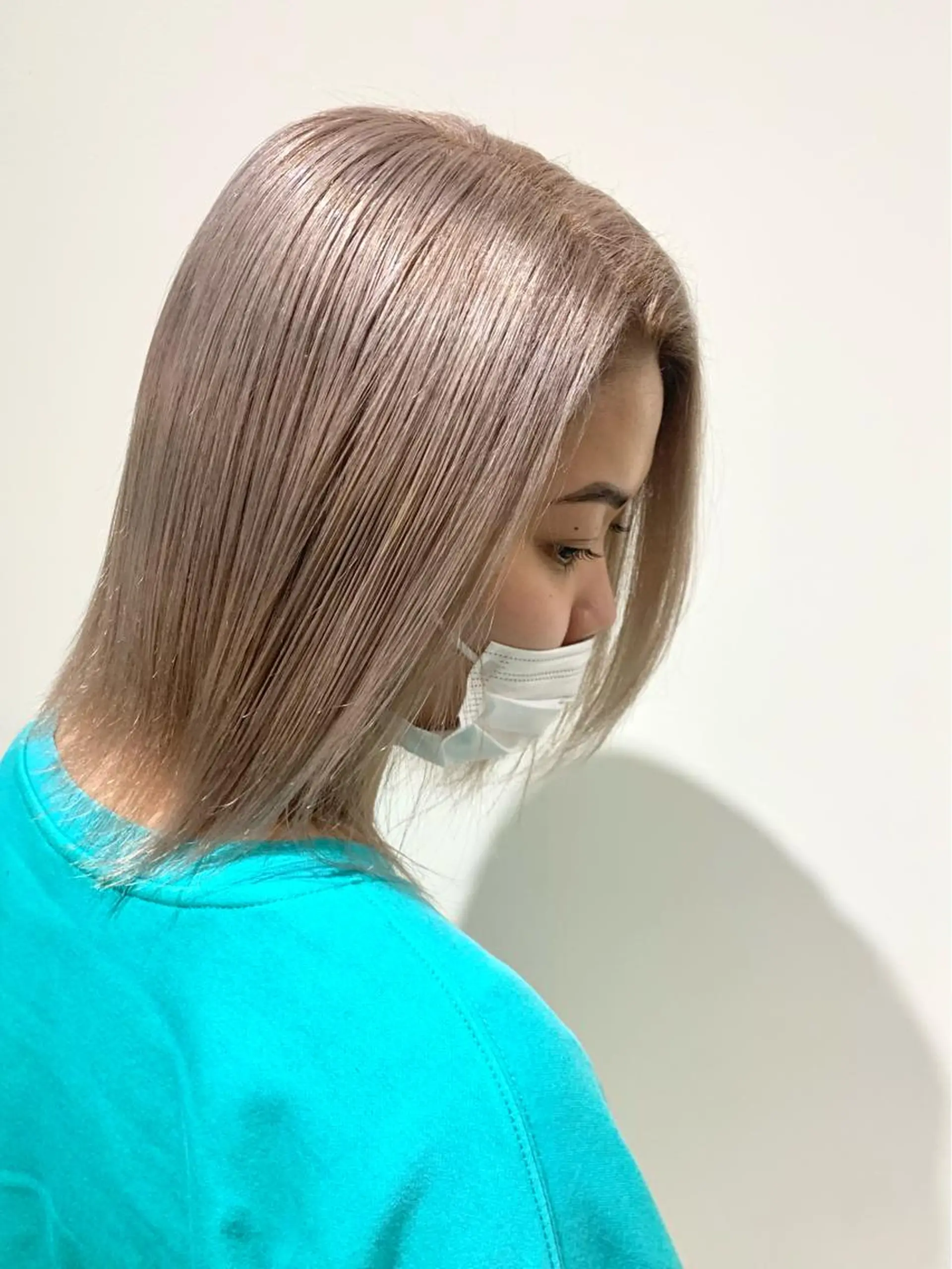 ミディアム カラー カット ヘアカラー トリートメント 園田 将士のヘアスタイル