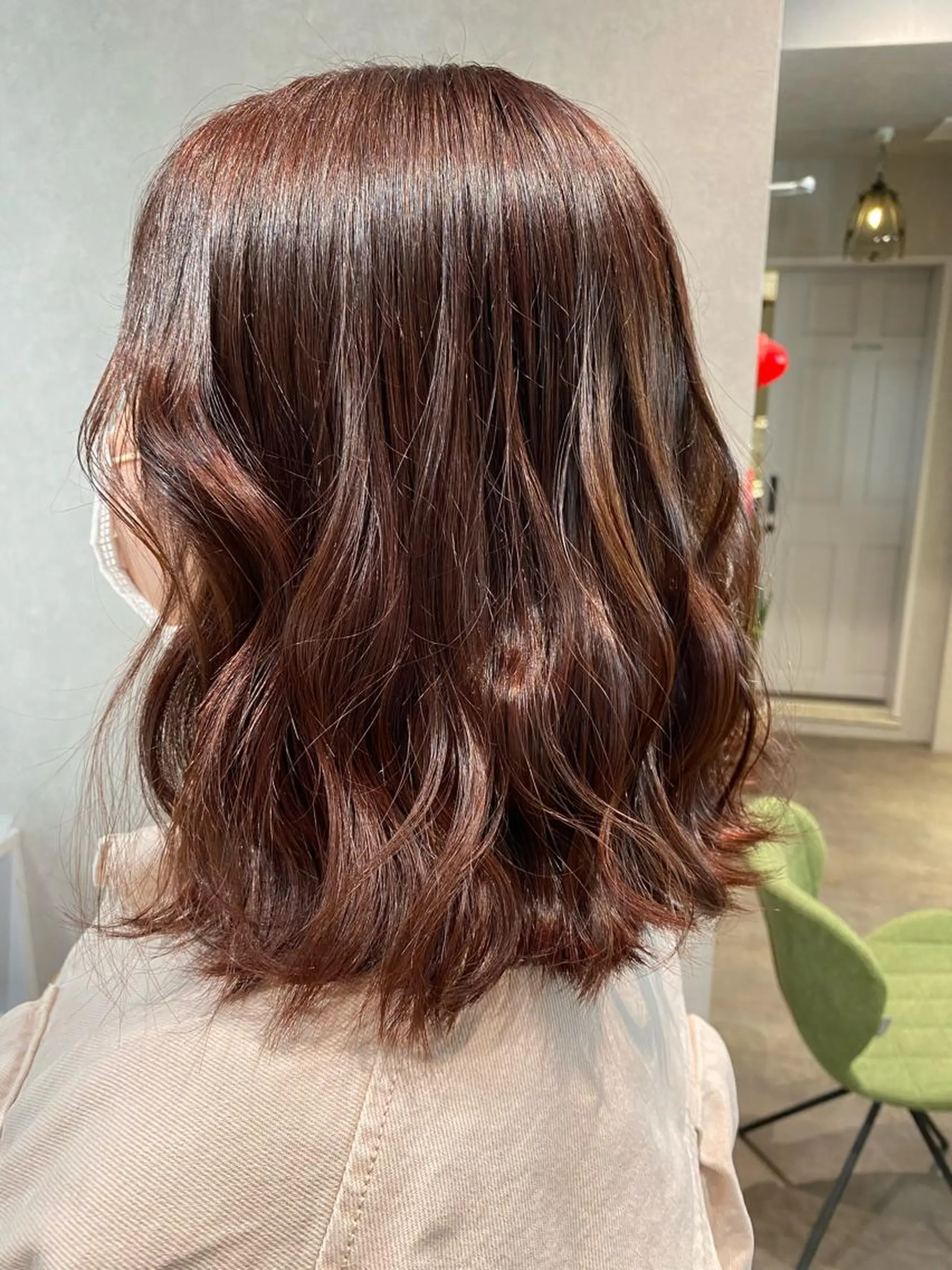 ミディアム カラー ヘアアレンジ XENA表参道 MIKUのヘアスタイル