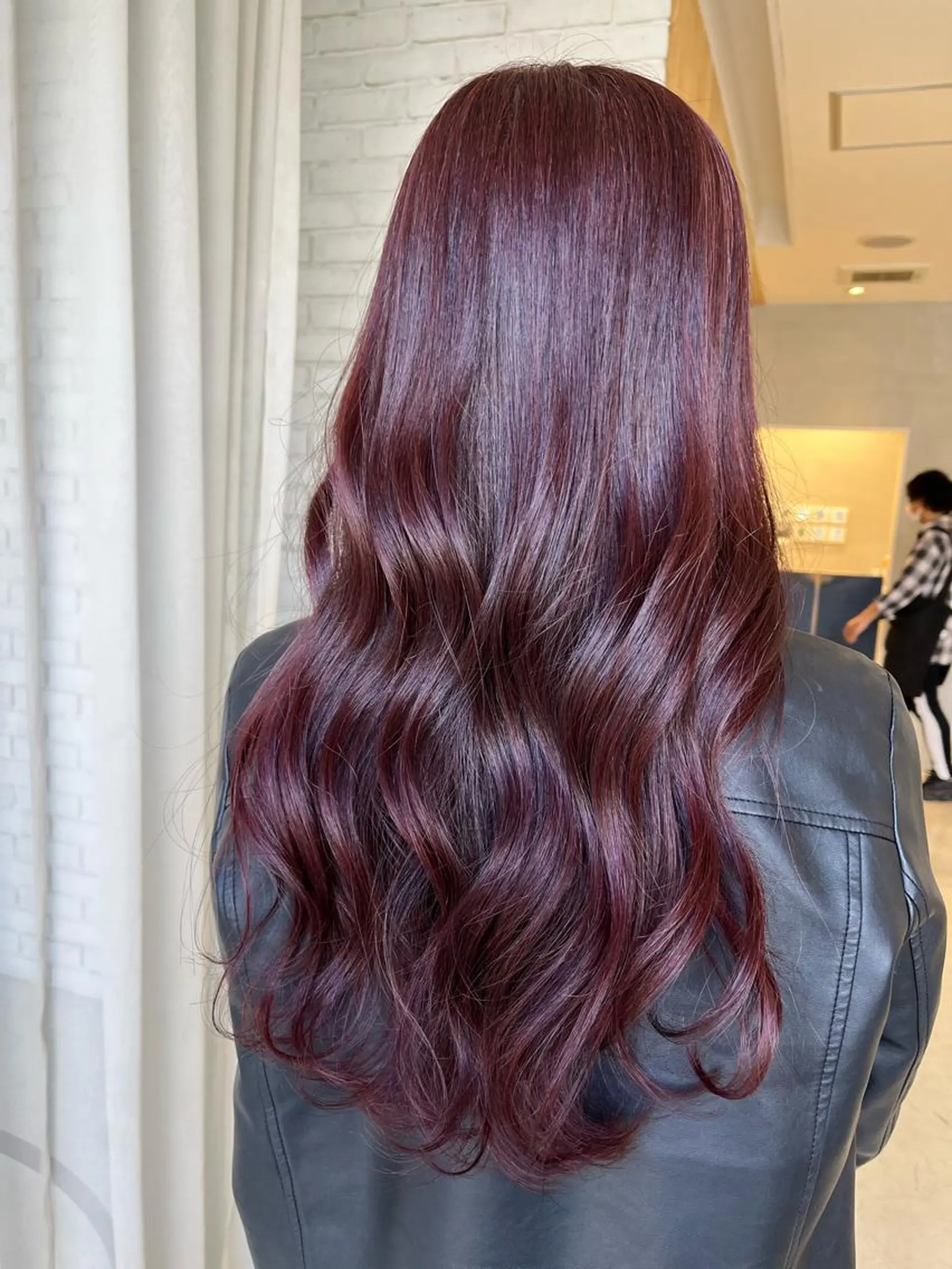 ロング u n aのヘアスタイル