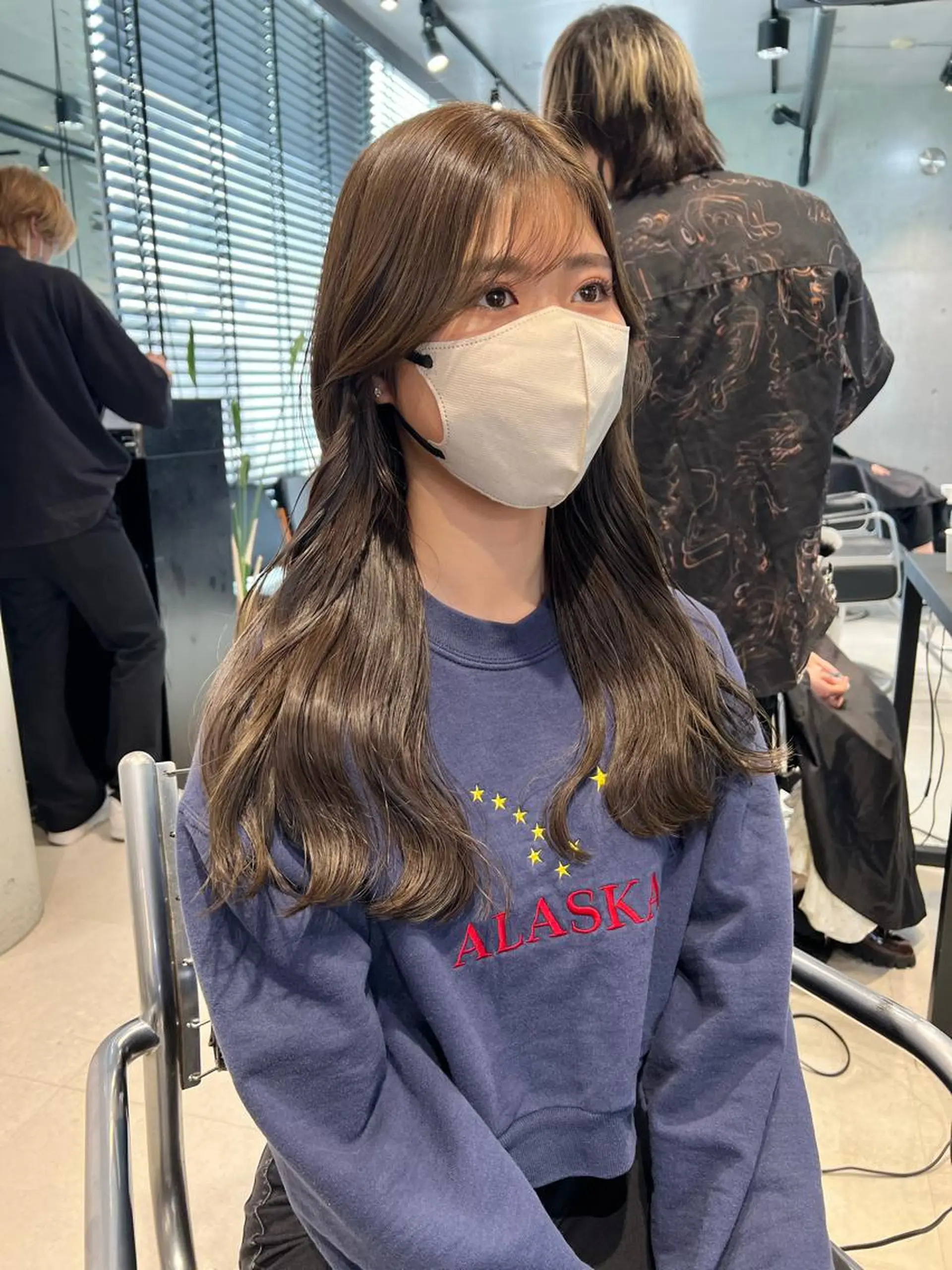 ロング カラー カット ヘアカラー トリートメント レイヤー/透明感 カラー🌿KANTAのヘアスタイル